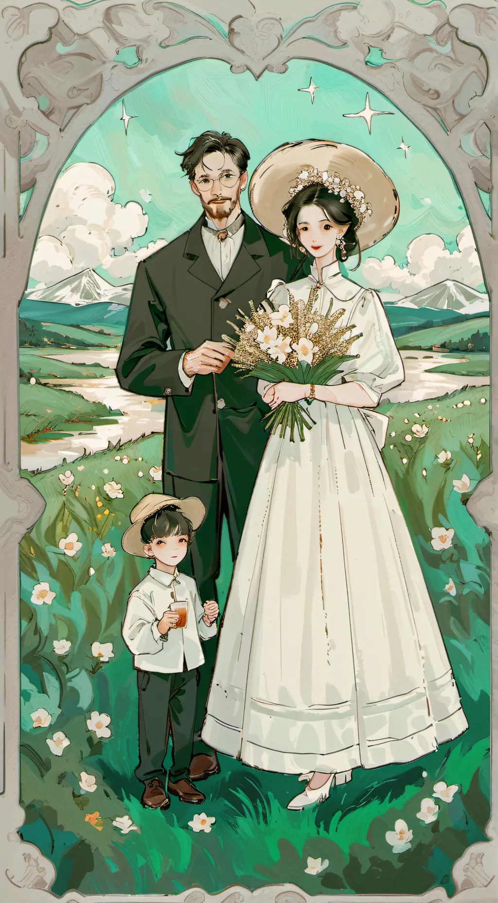 ai character: family  background