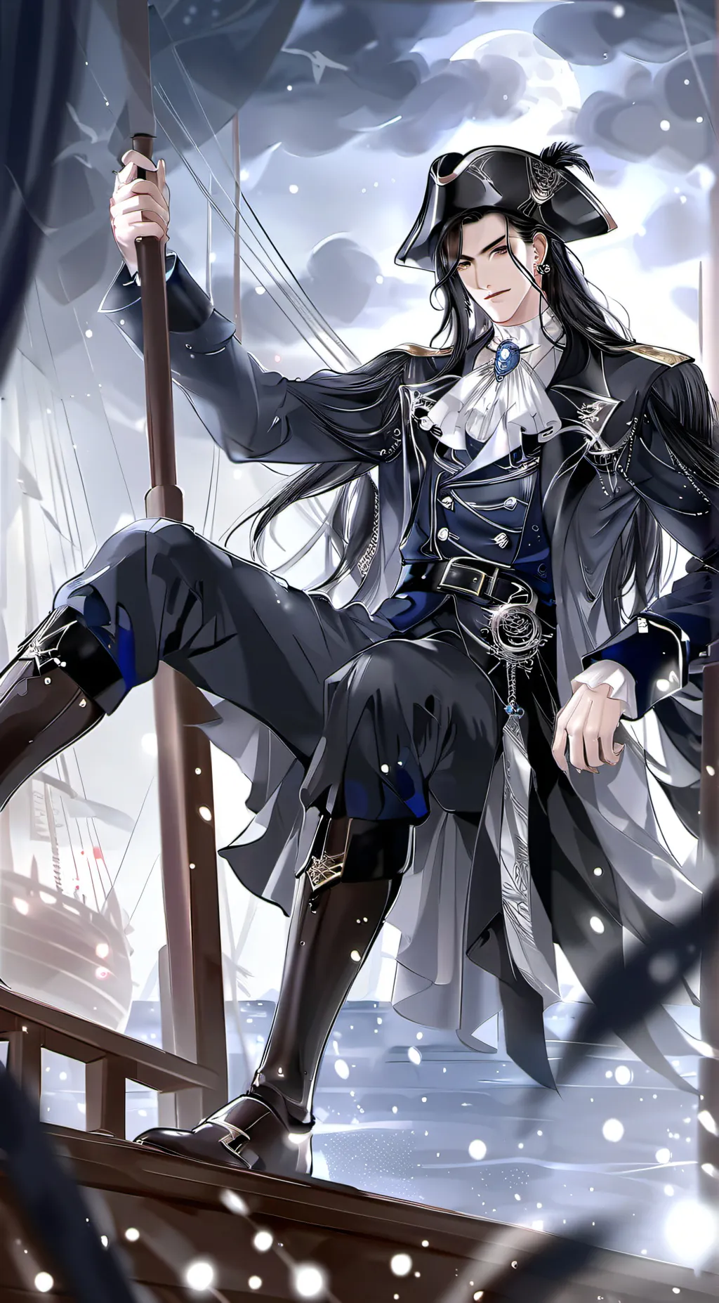 ai character: Salomon background