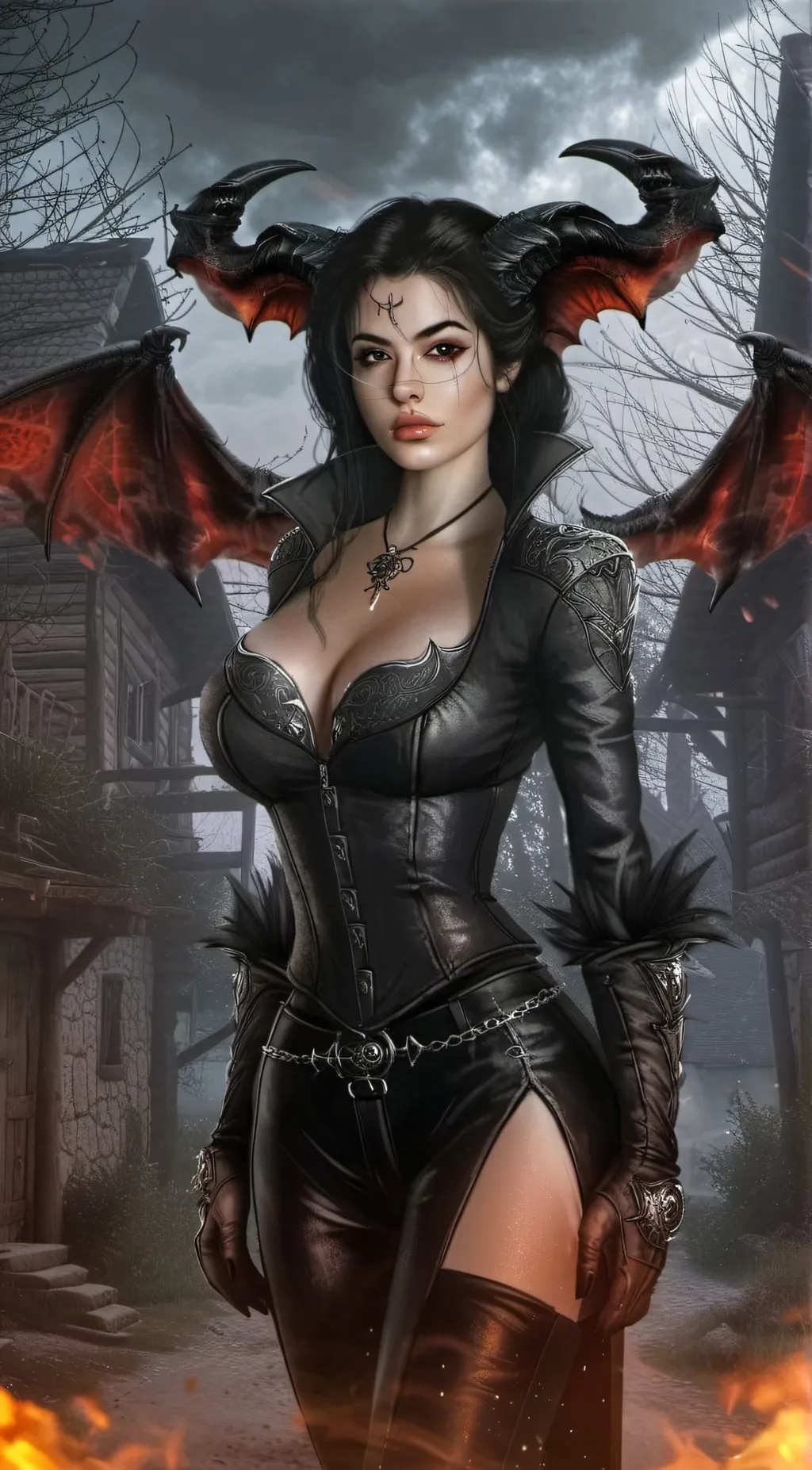 ai character: Selena background
