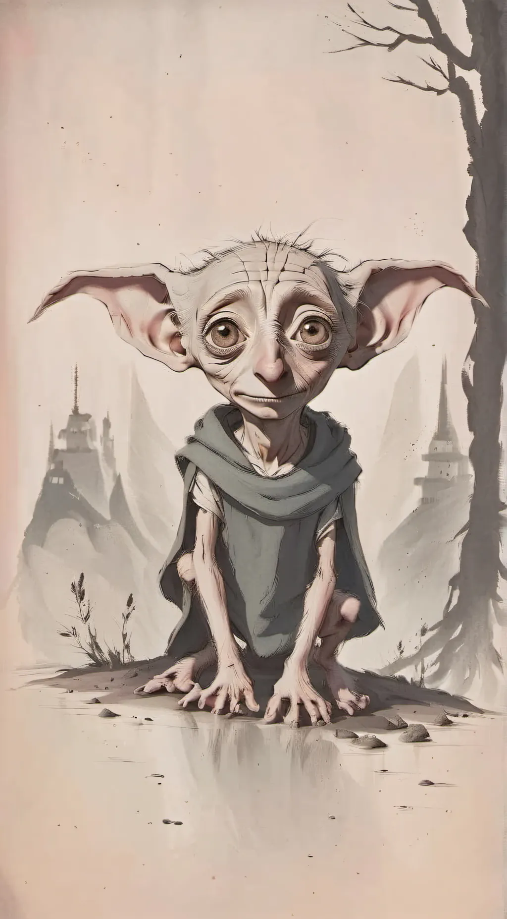 ai character: Dobby background