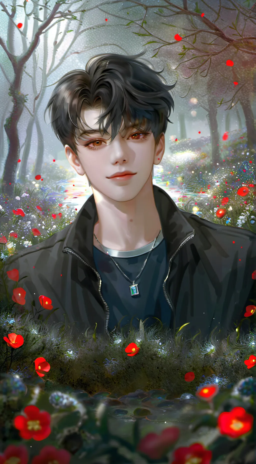 ai character: Jacob  background