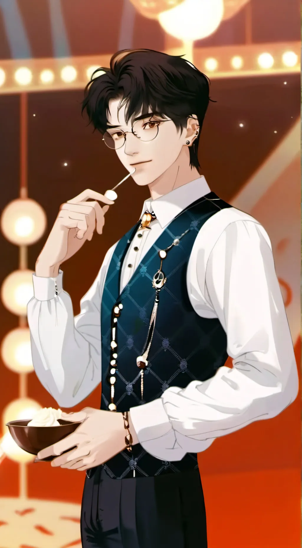 ai character: David background