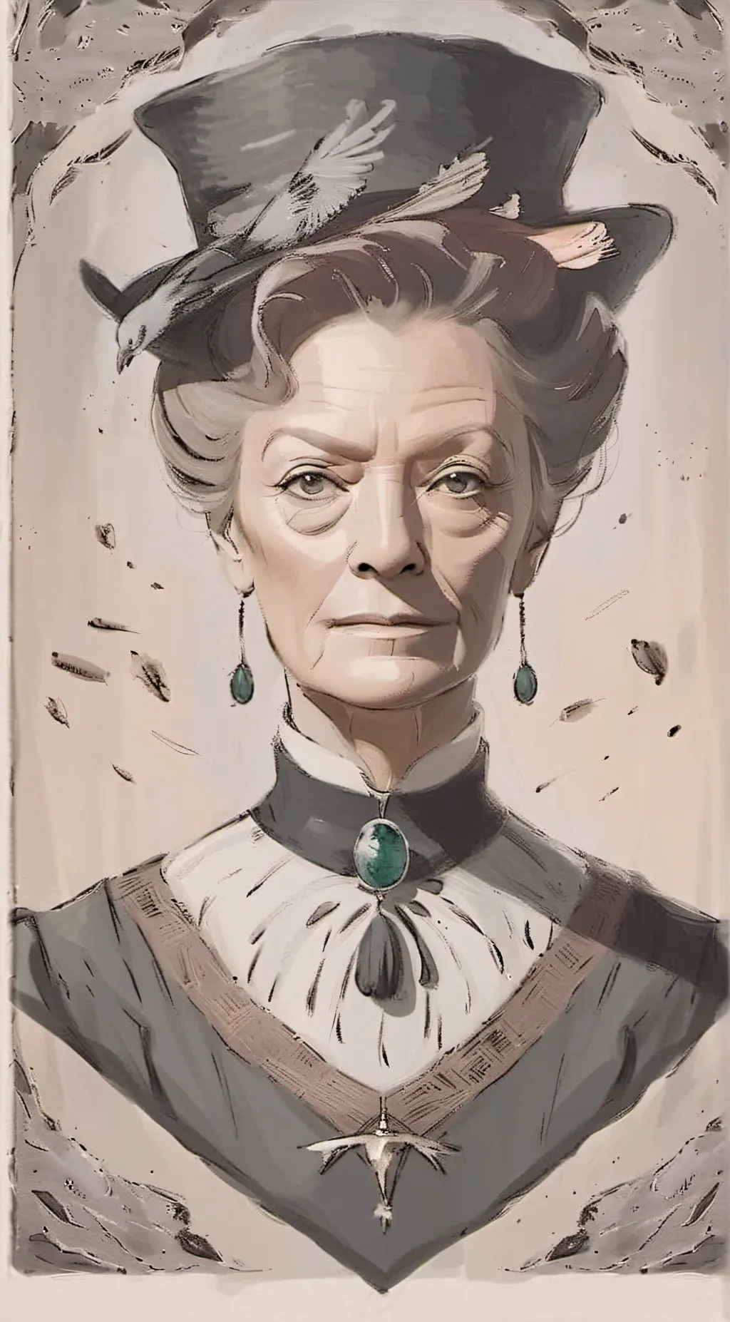 ai character: Prof McGonagall background
