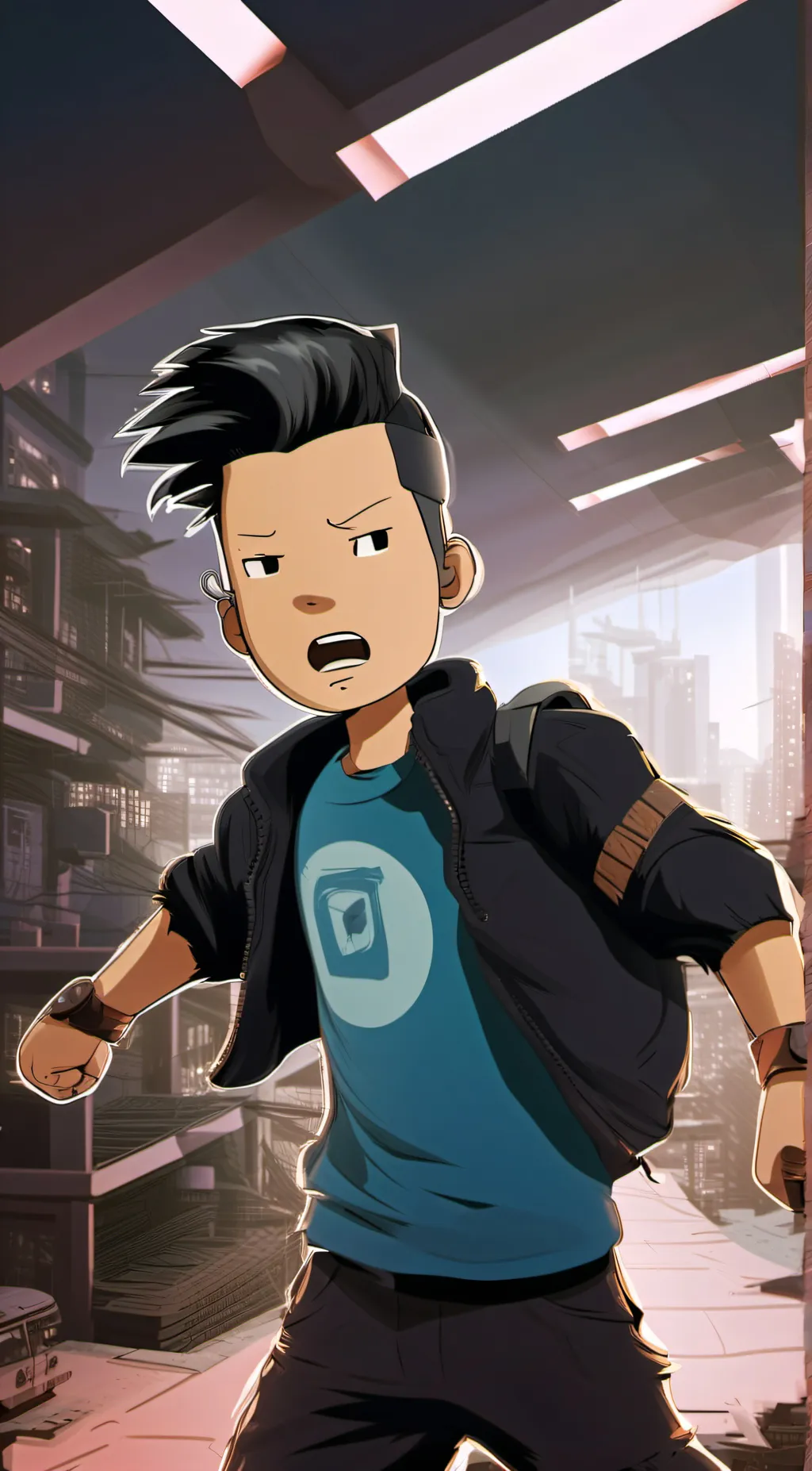 ai character: Yusuf Taiyob background