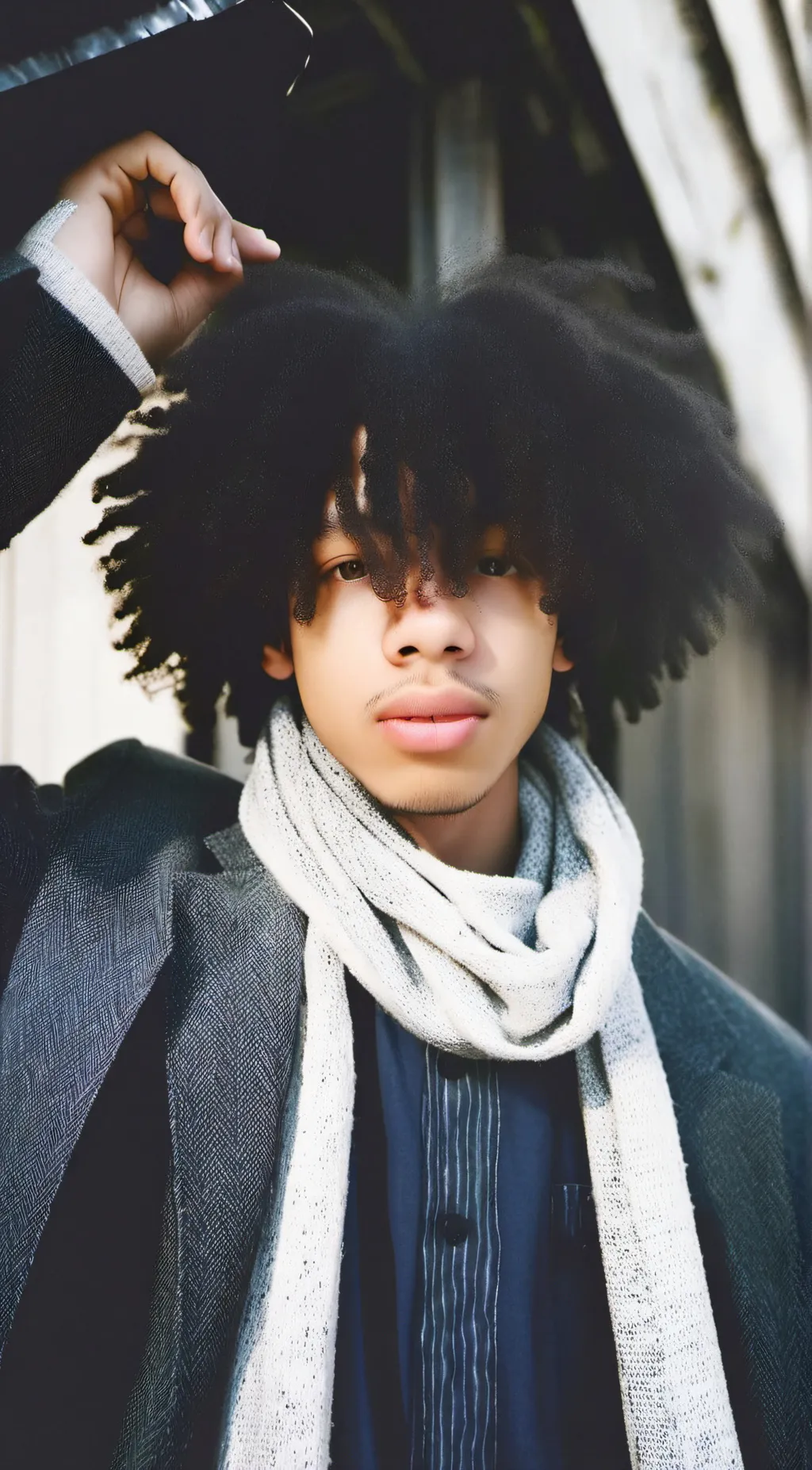 ai character: Zay  background