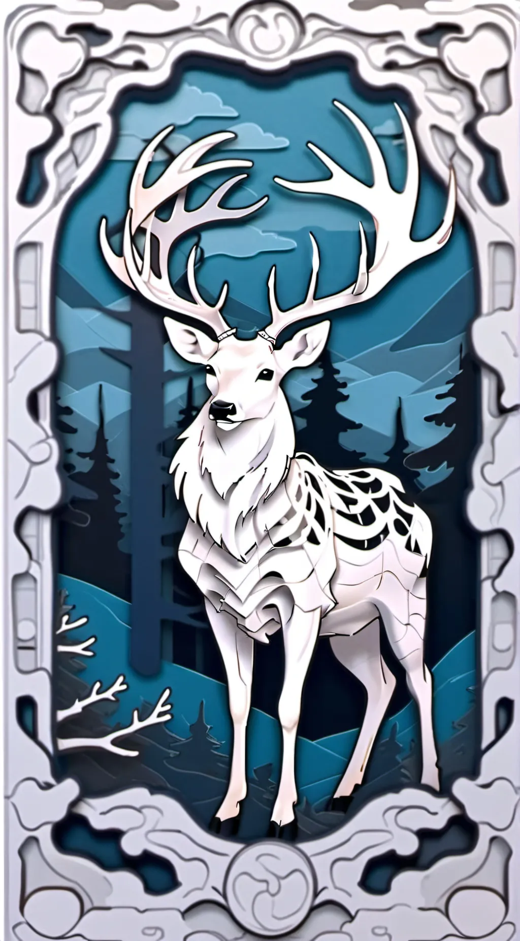ai character: dazzle background