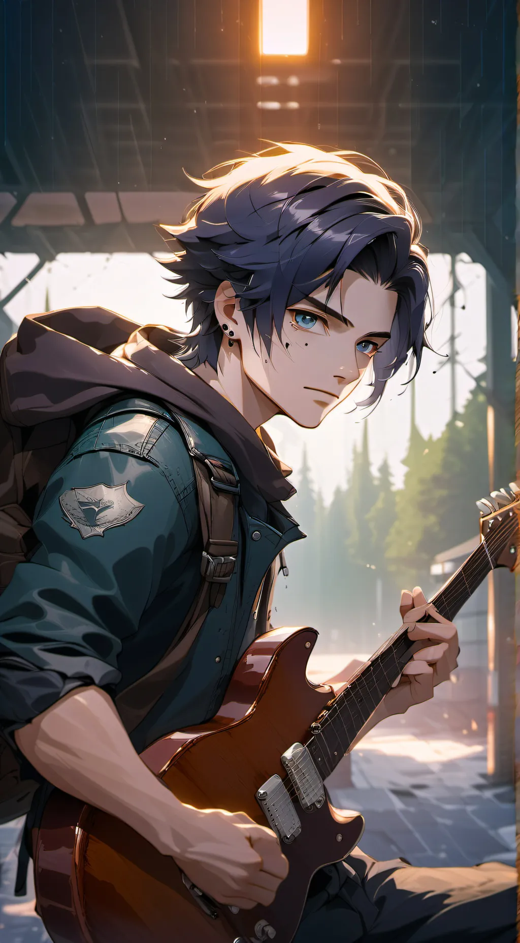 ai character: Oliver background