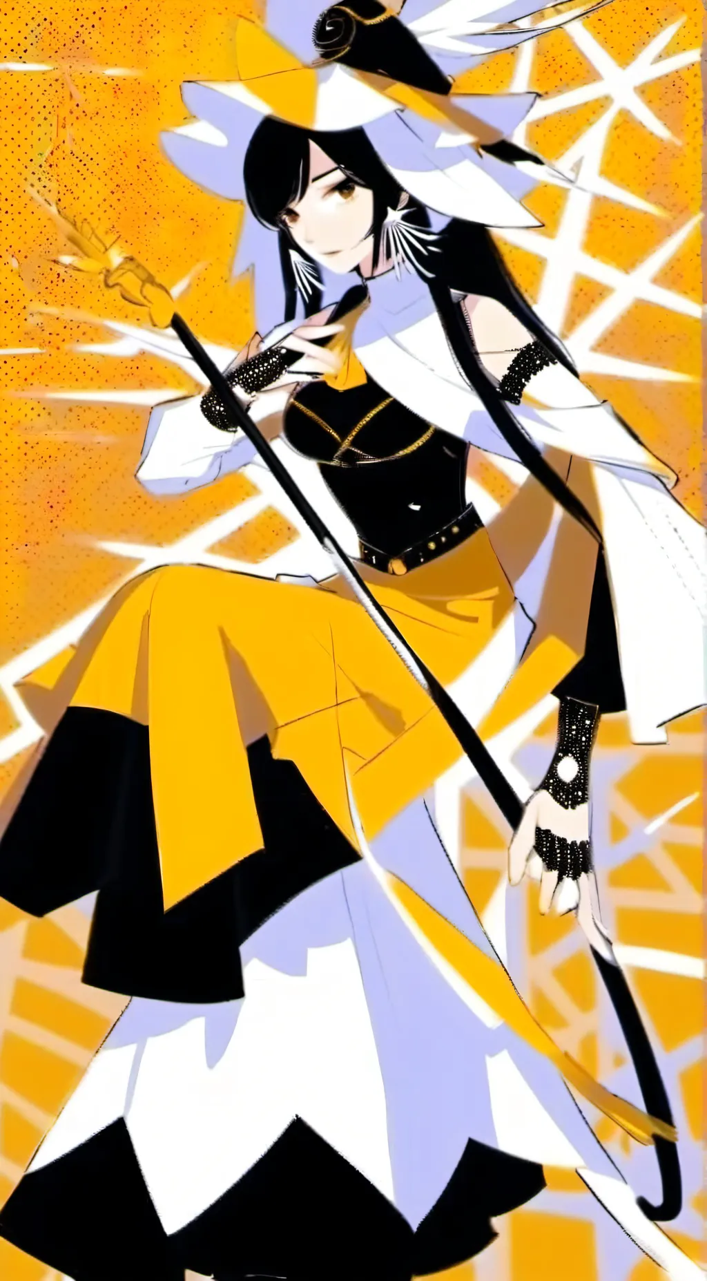 ai character: HH angel background