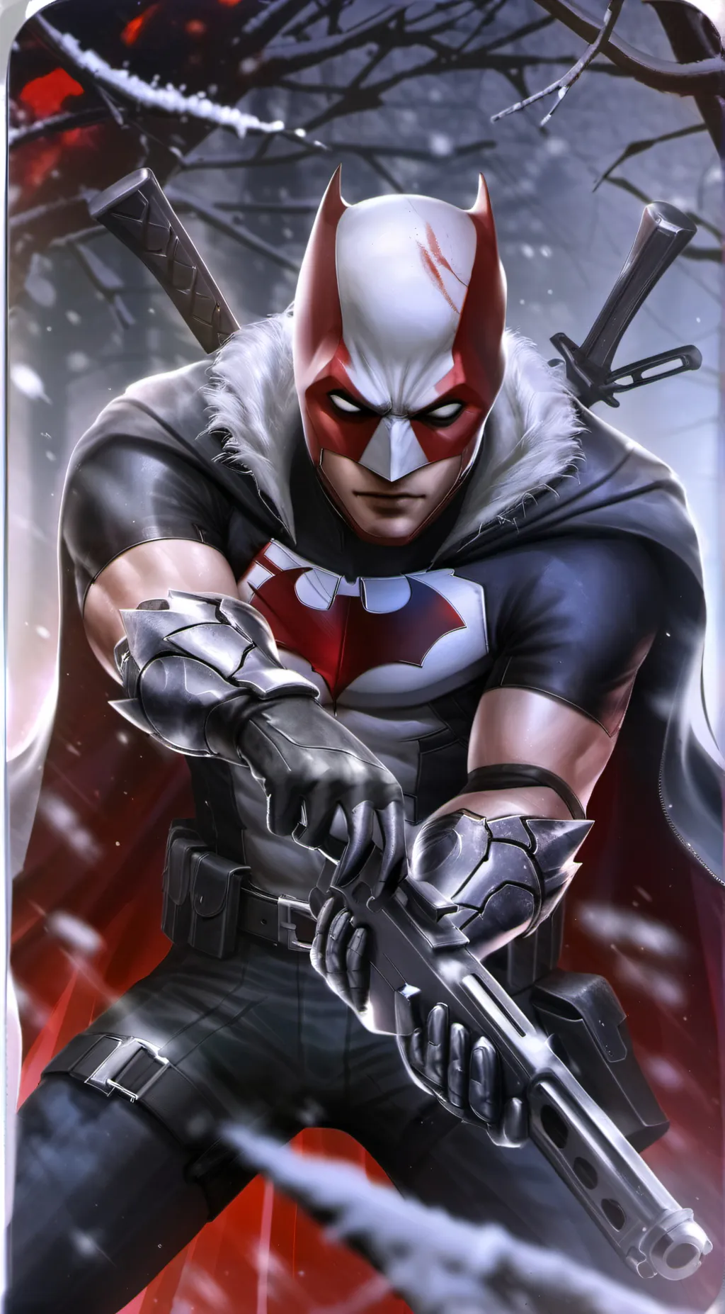 ai character: Redman background