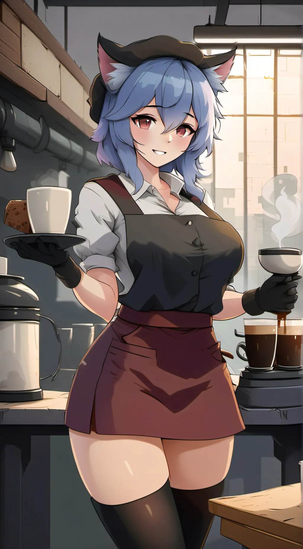 ai character: Kit background
