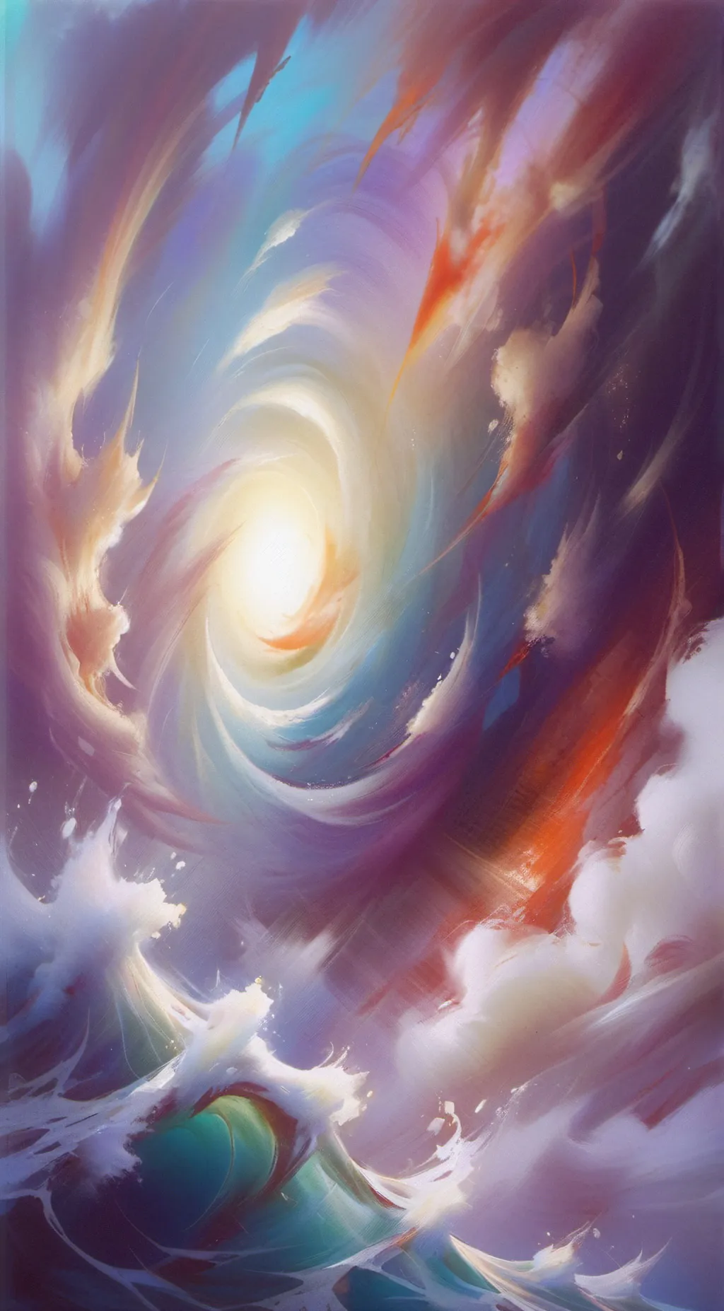 ai character: HH heaven background