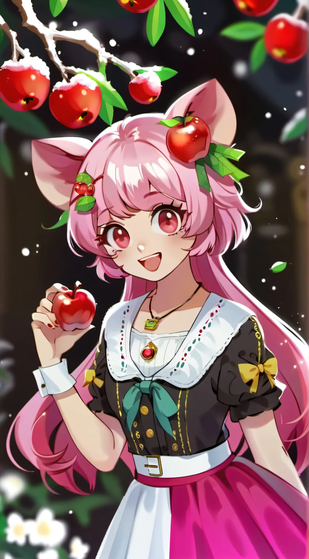 ai character: PickyPiggy background