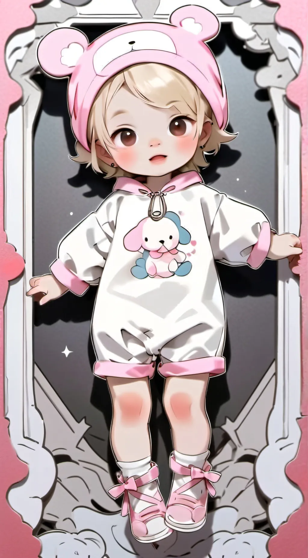 ai character: Melody background
