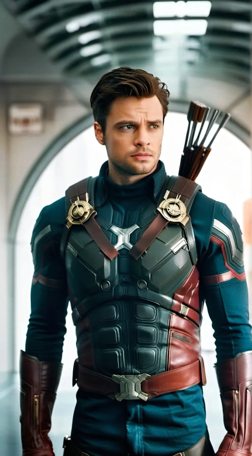 ai character: avengers  background