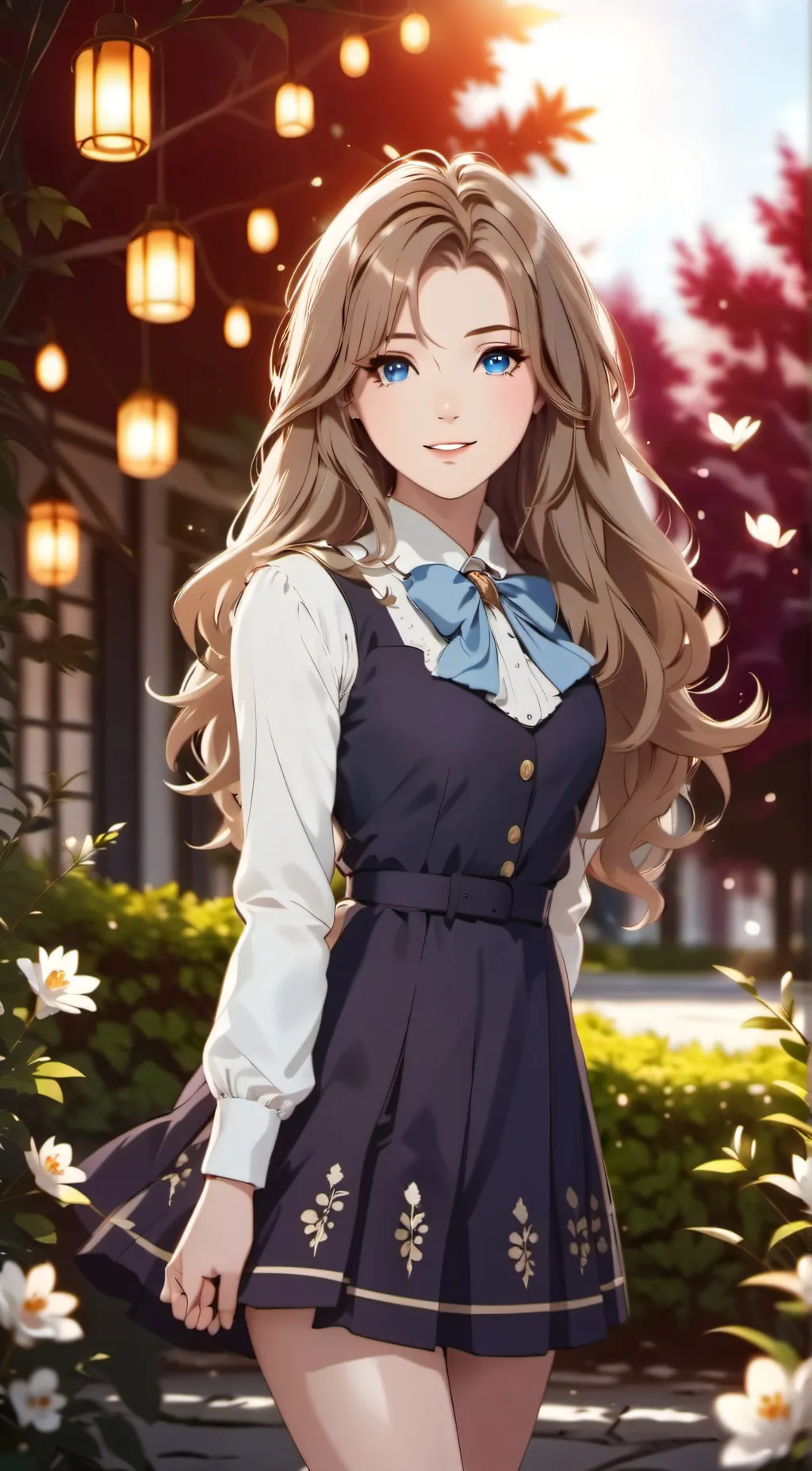 ai character: Mina background