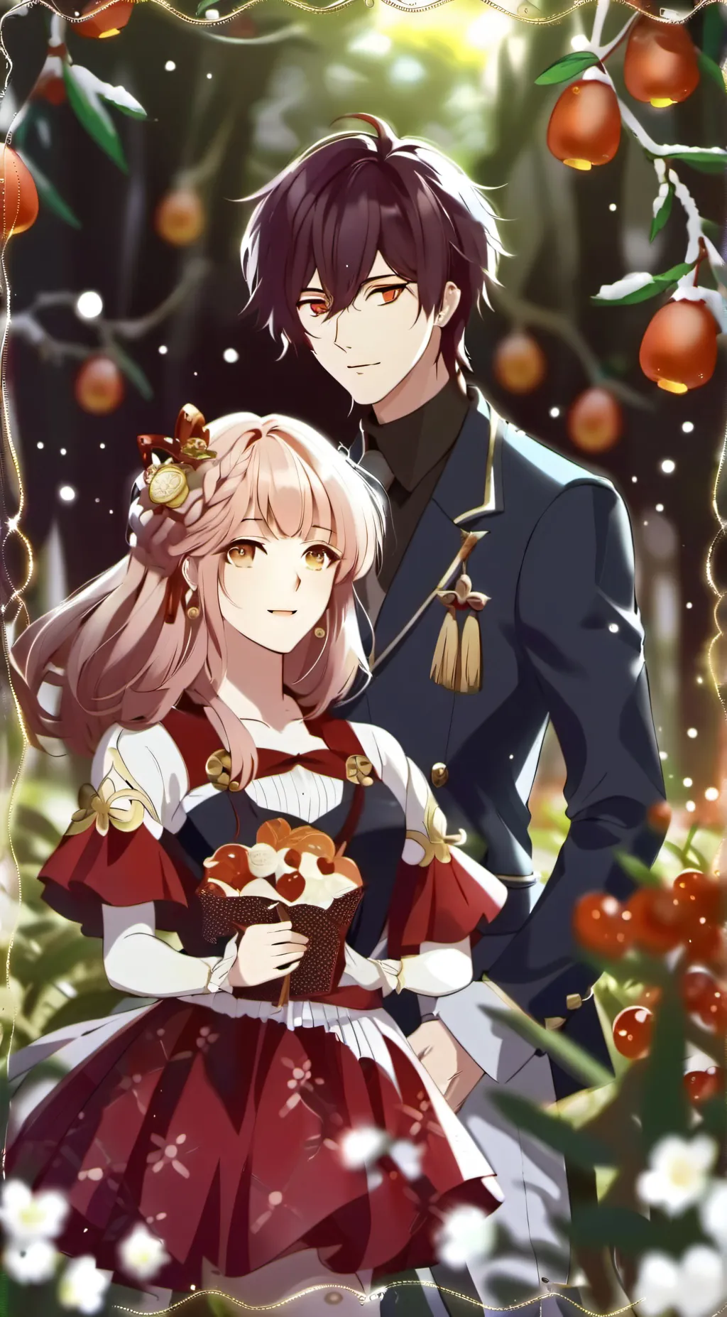 ai character: Aurora background