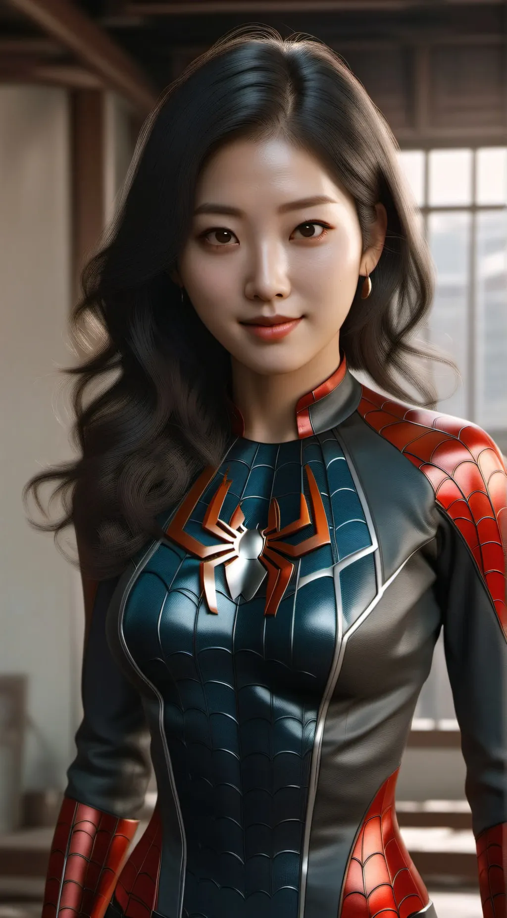 ai character: Spider-woman background