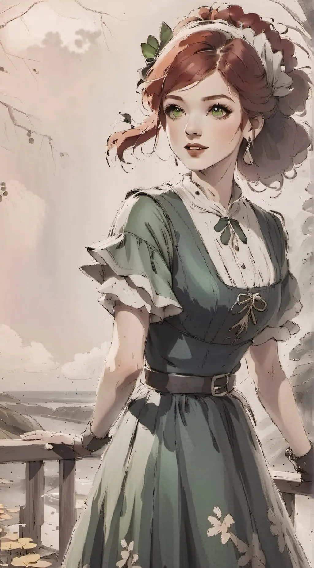 ai character: sophia background