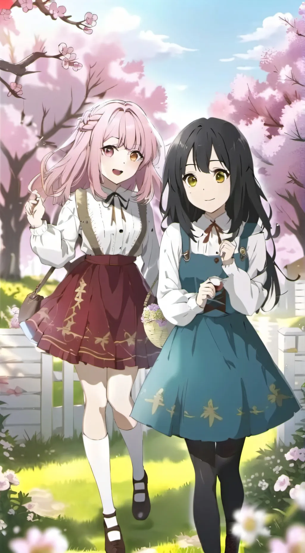 ai character: Emm&pamtoght background