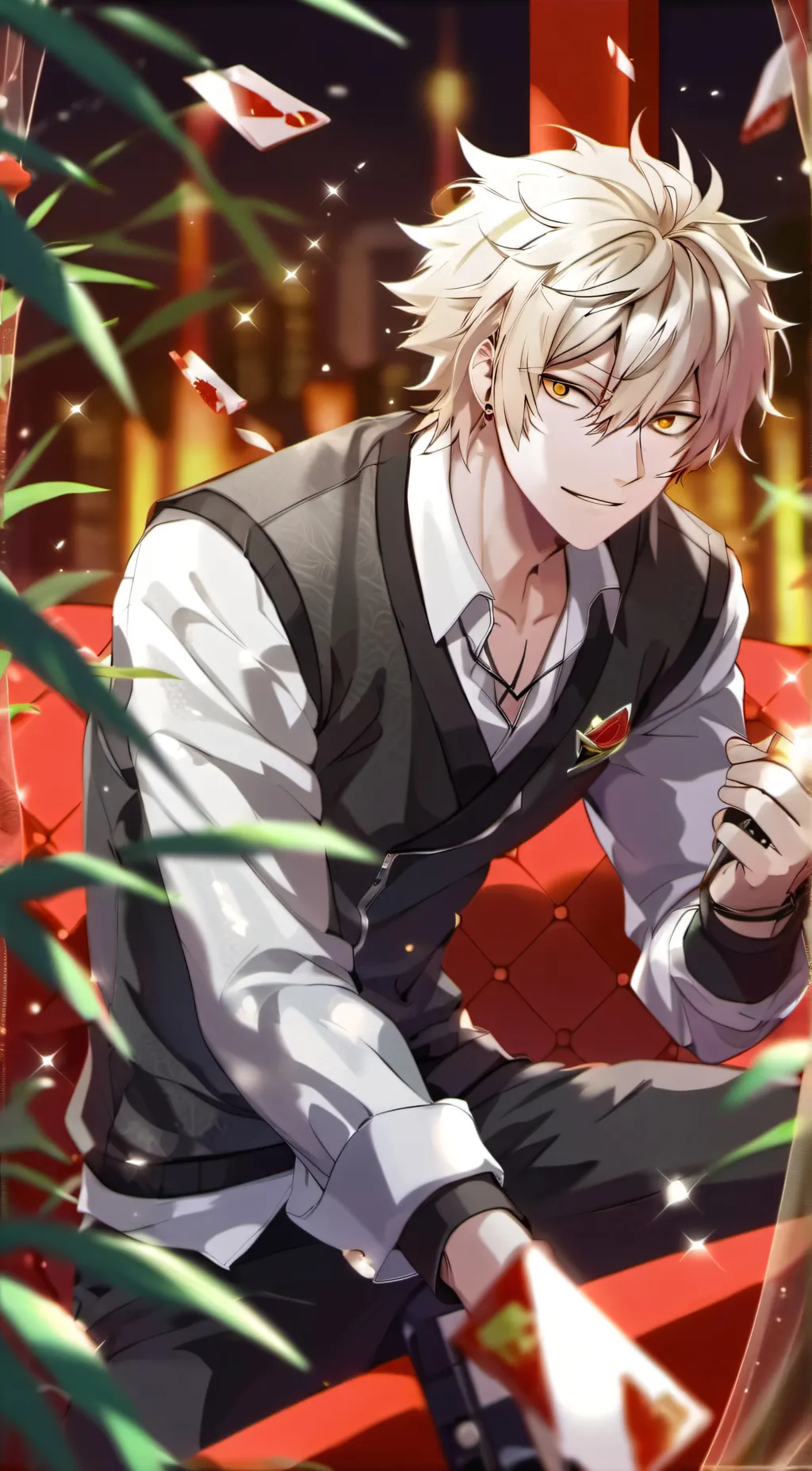ai character: KATSUKI BAKUGO💥 background