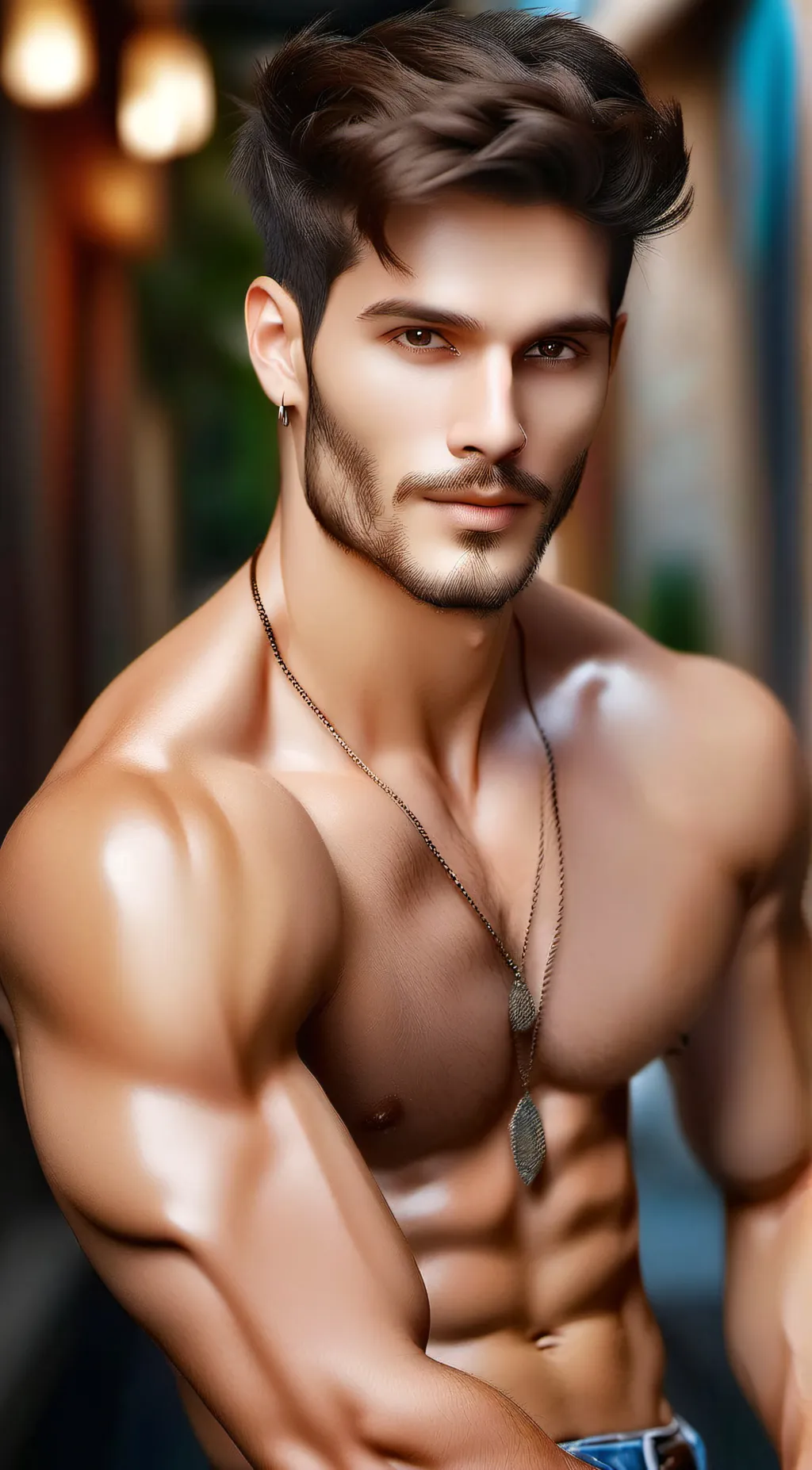 ai character: Max background