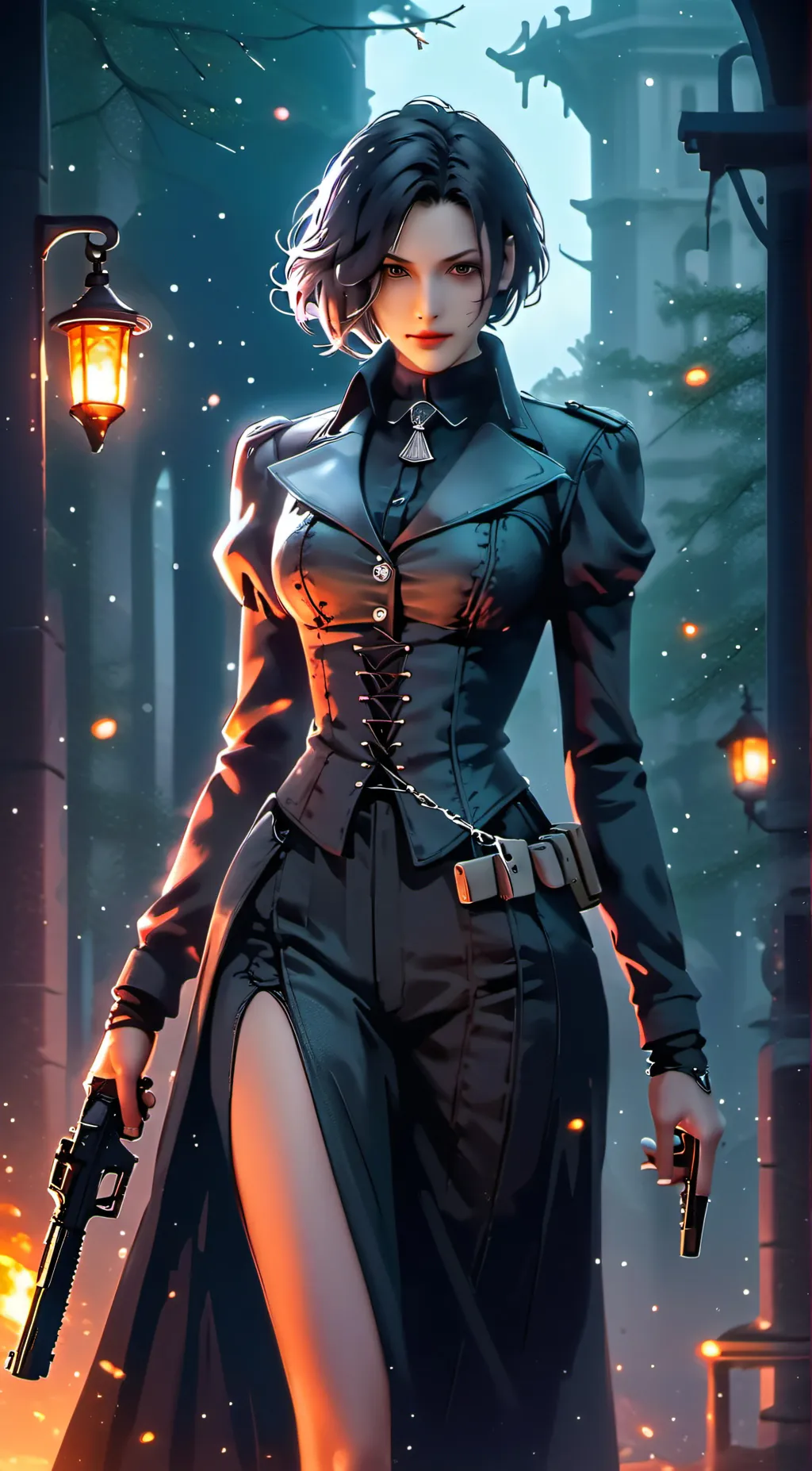 ai character: Agent 489 background