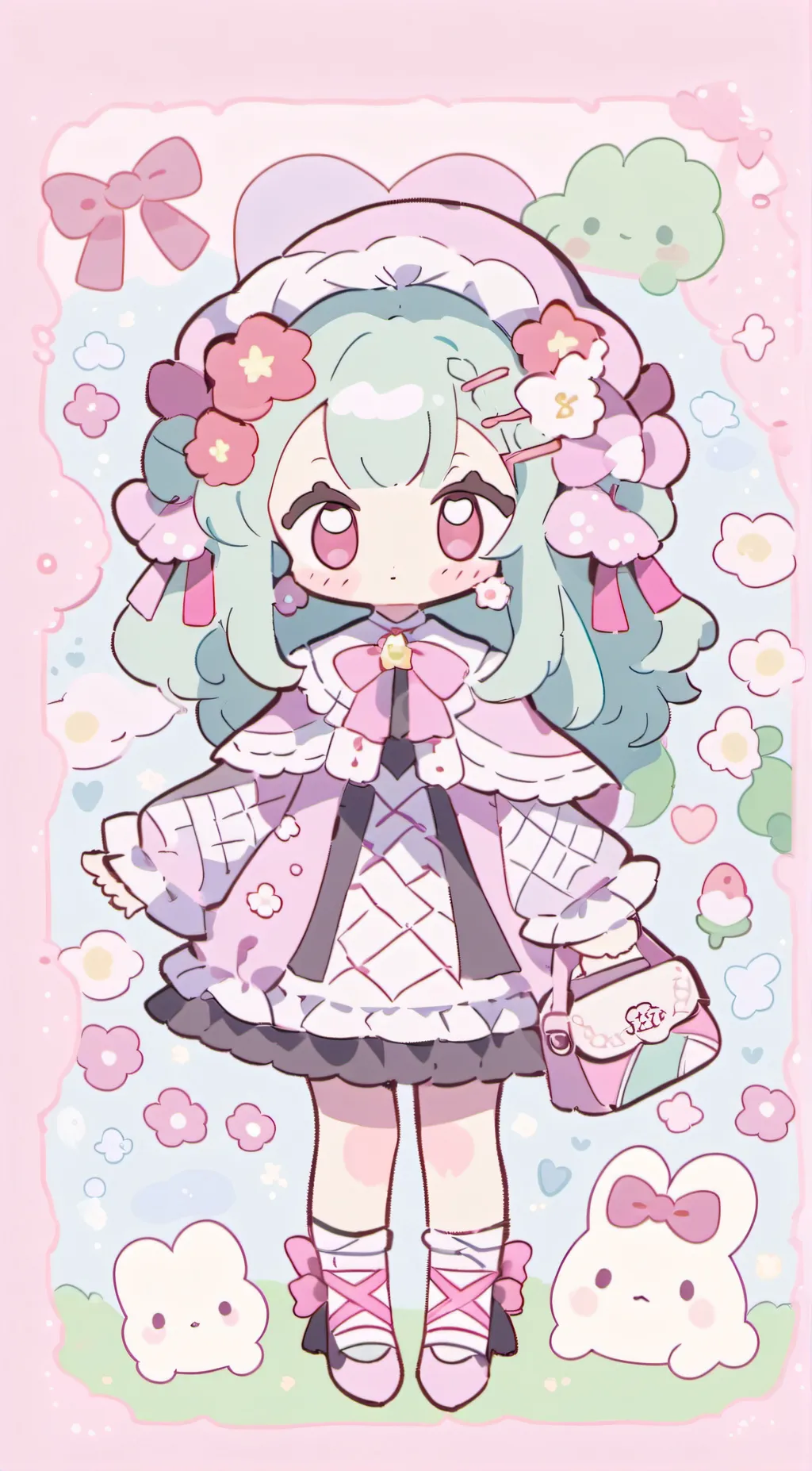 ai character: wise melody background