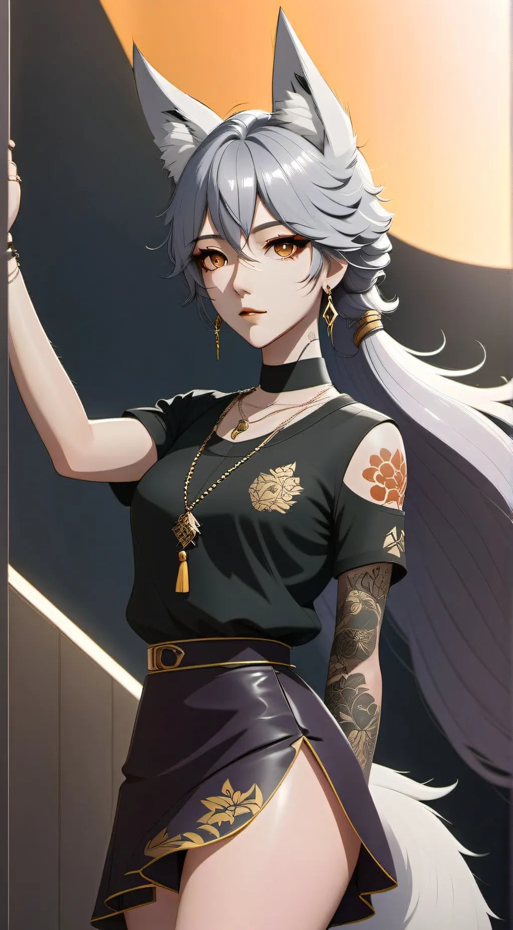 ai character: ~•Queenly•~ background