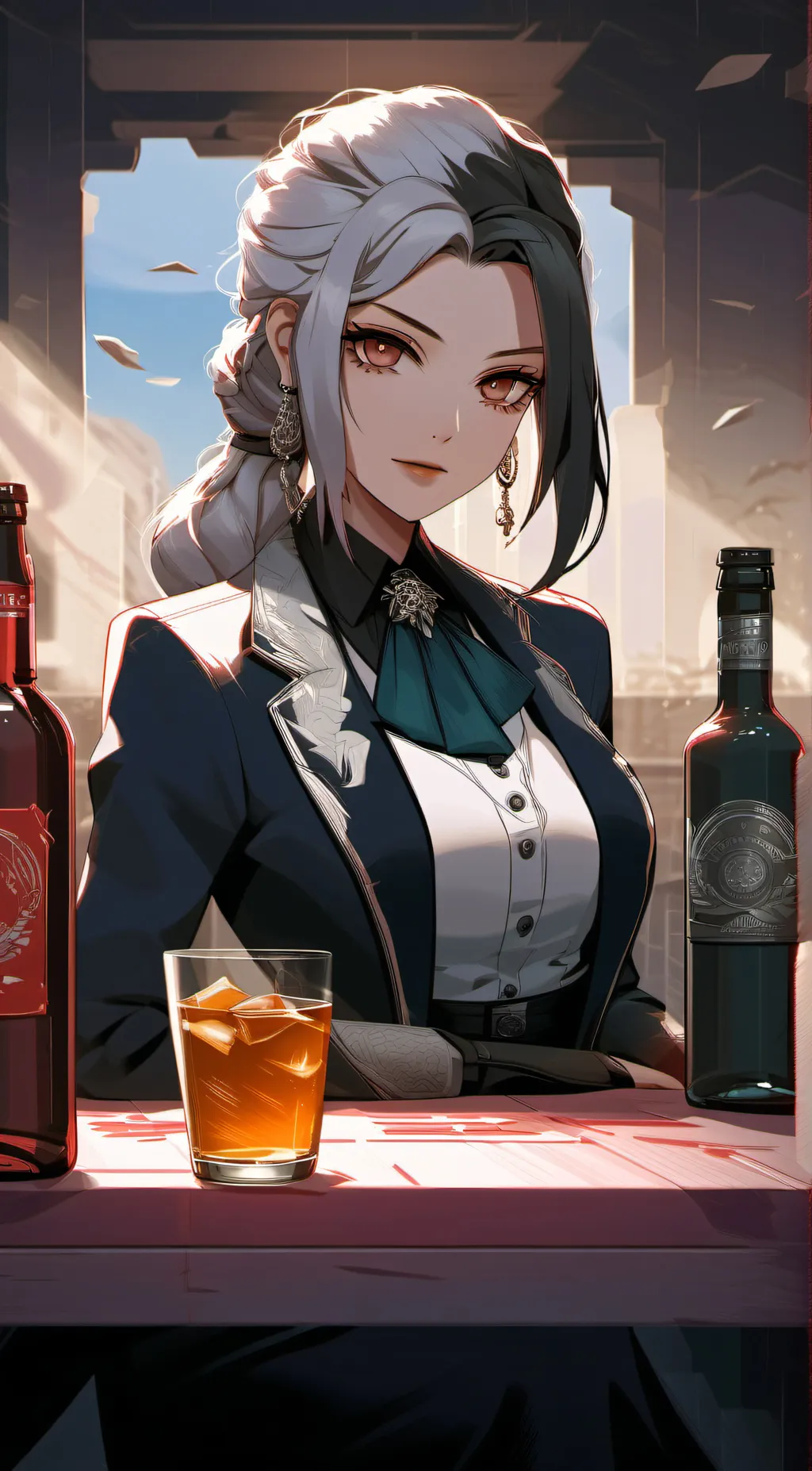 ai character: Mizuki background