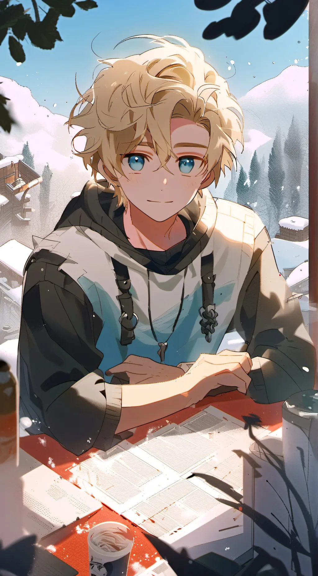 ai character: Harry background