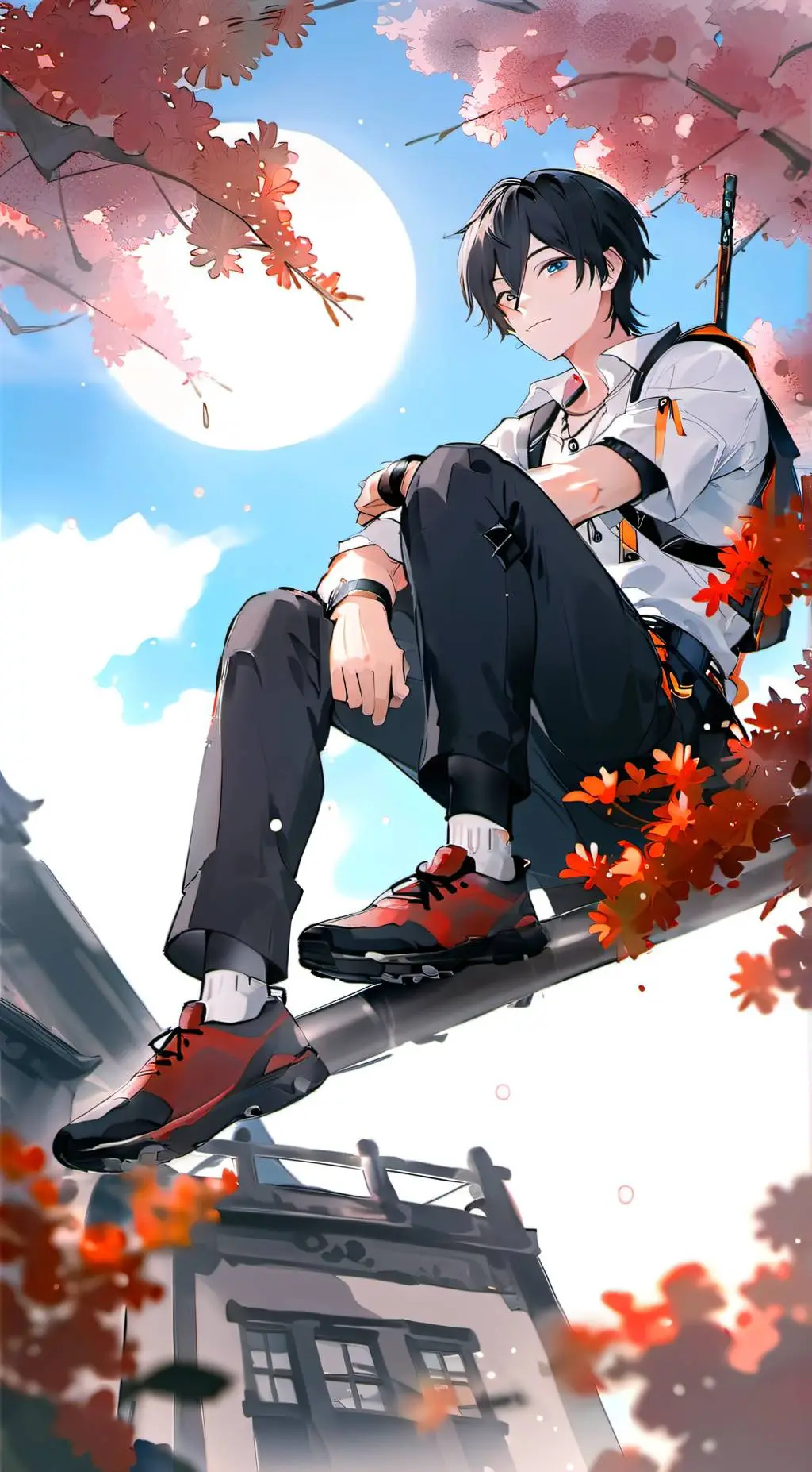 ai character: Riku background