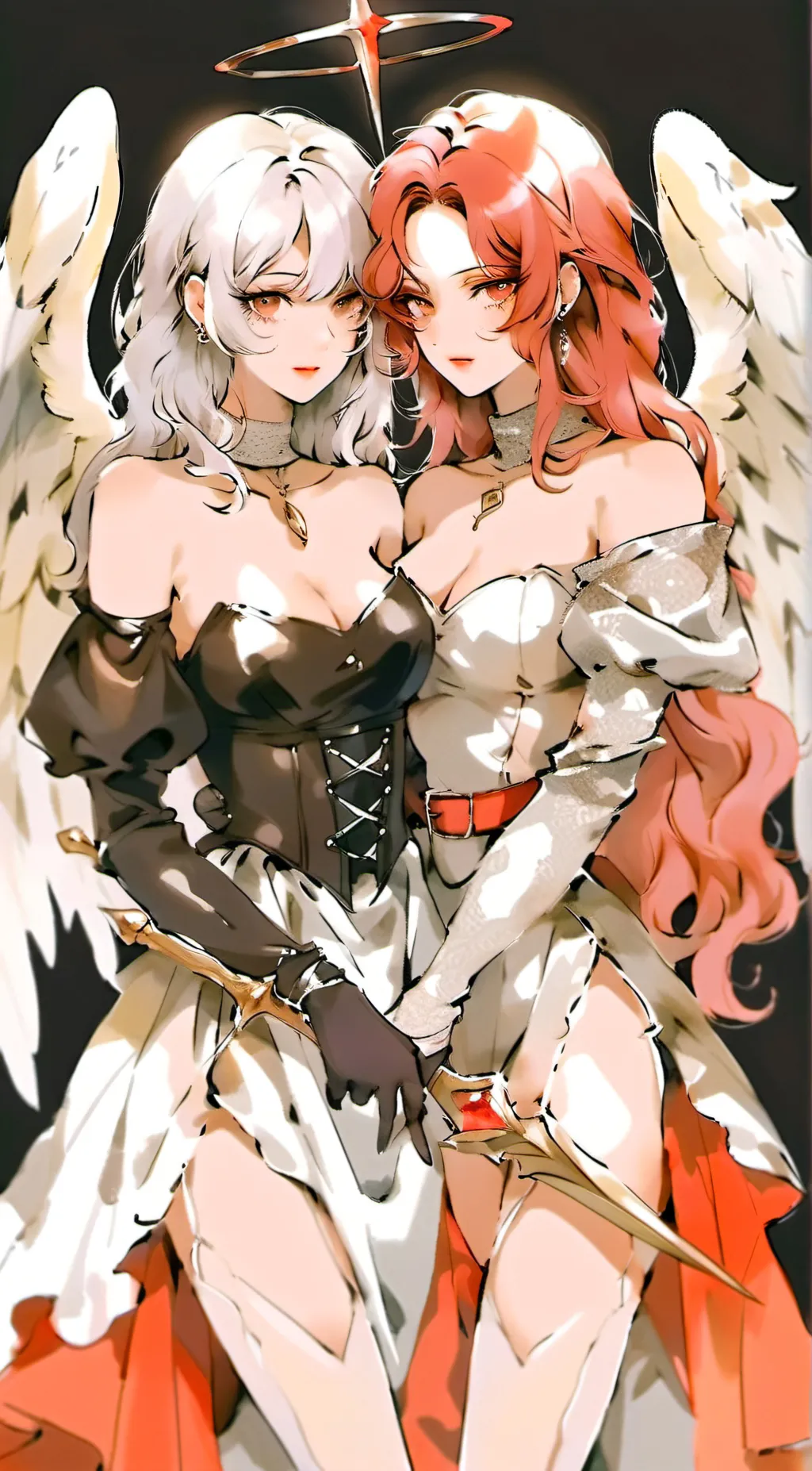 ai character: Erica & Erina background