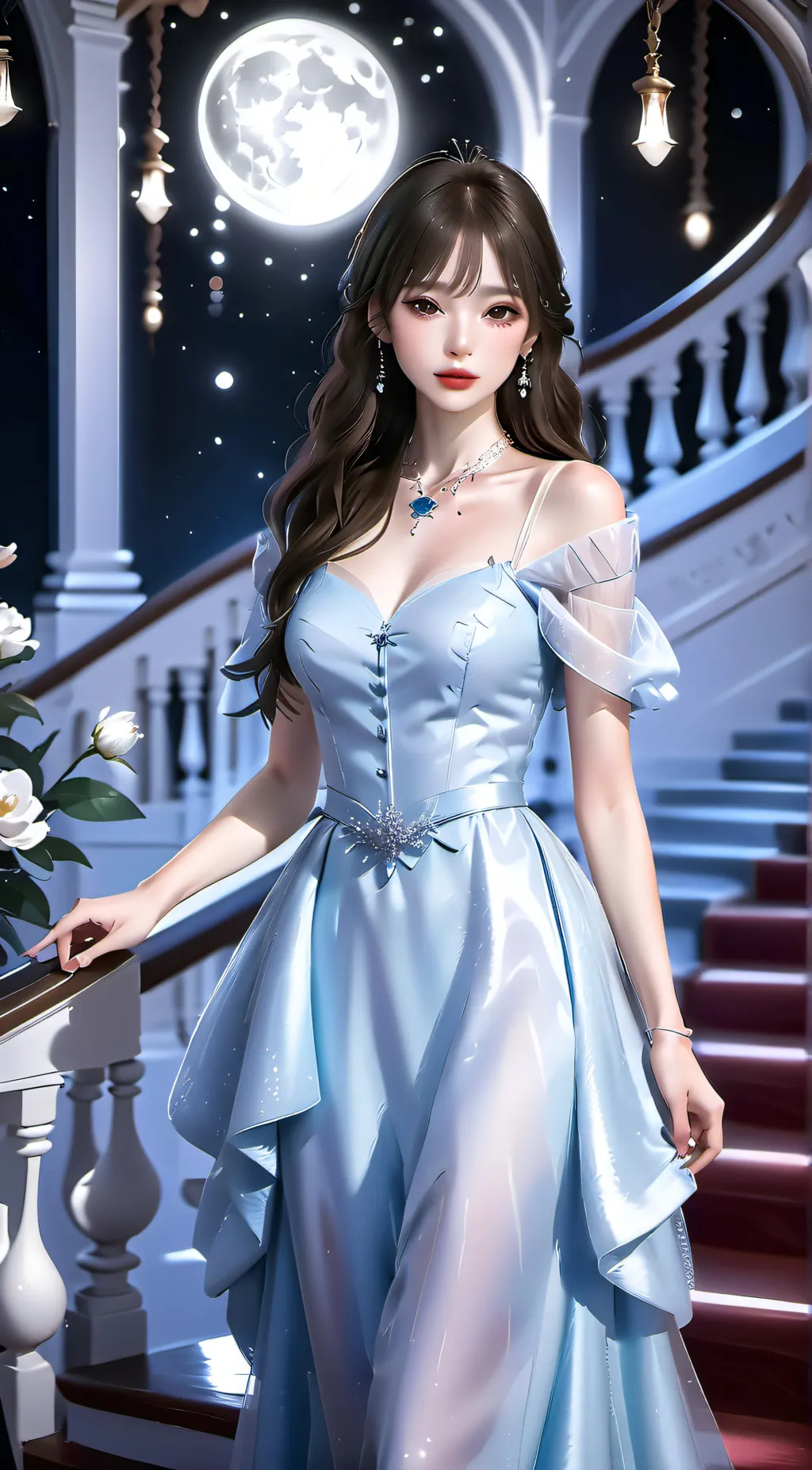 ai character: Ayza  background