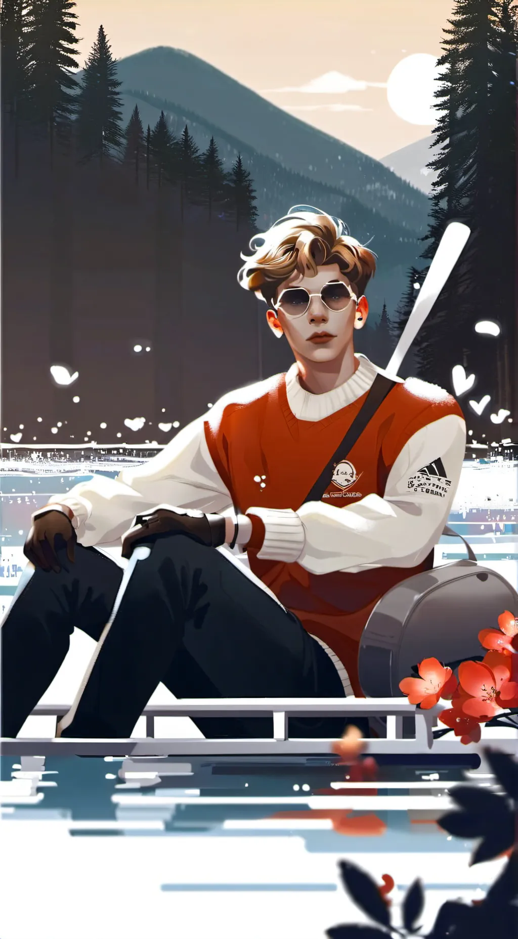 ai character: my boyfriend  background