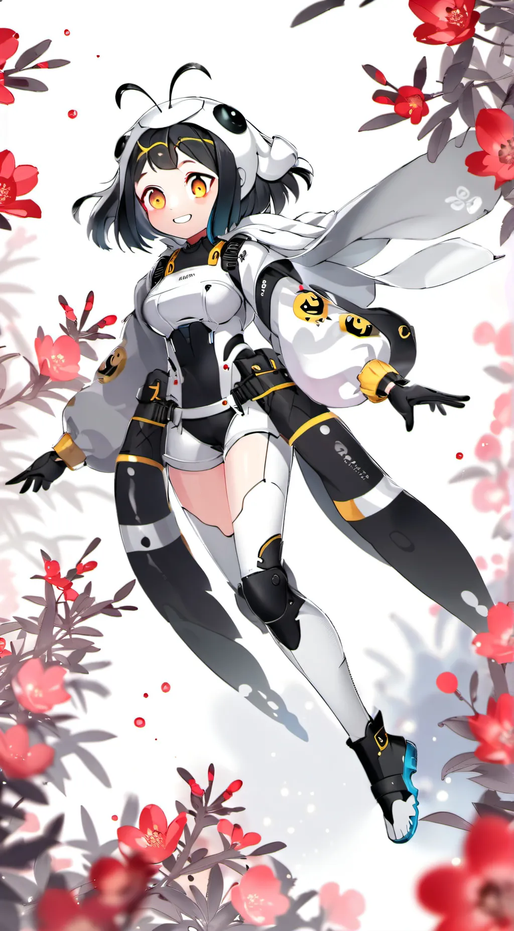 ai character: Baby bee background