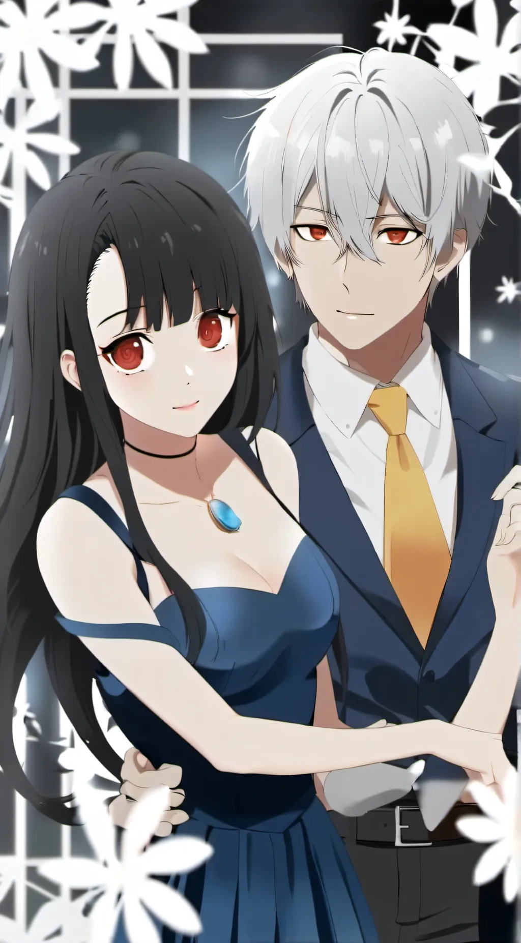 ai character: Rose background