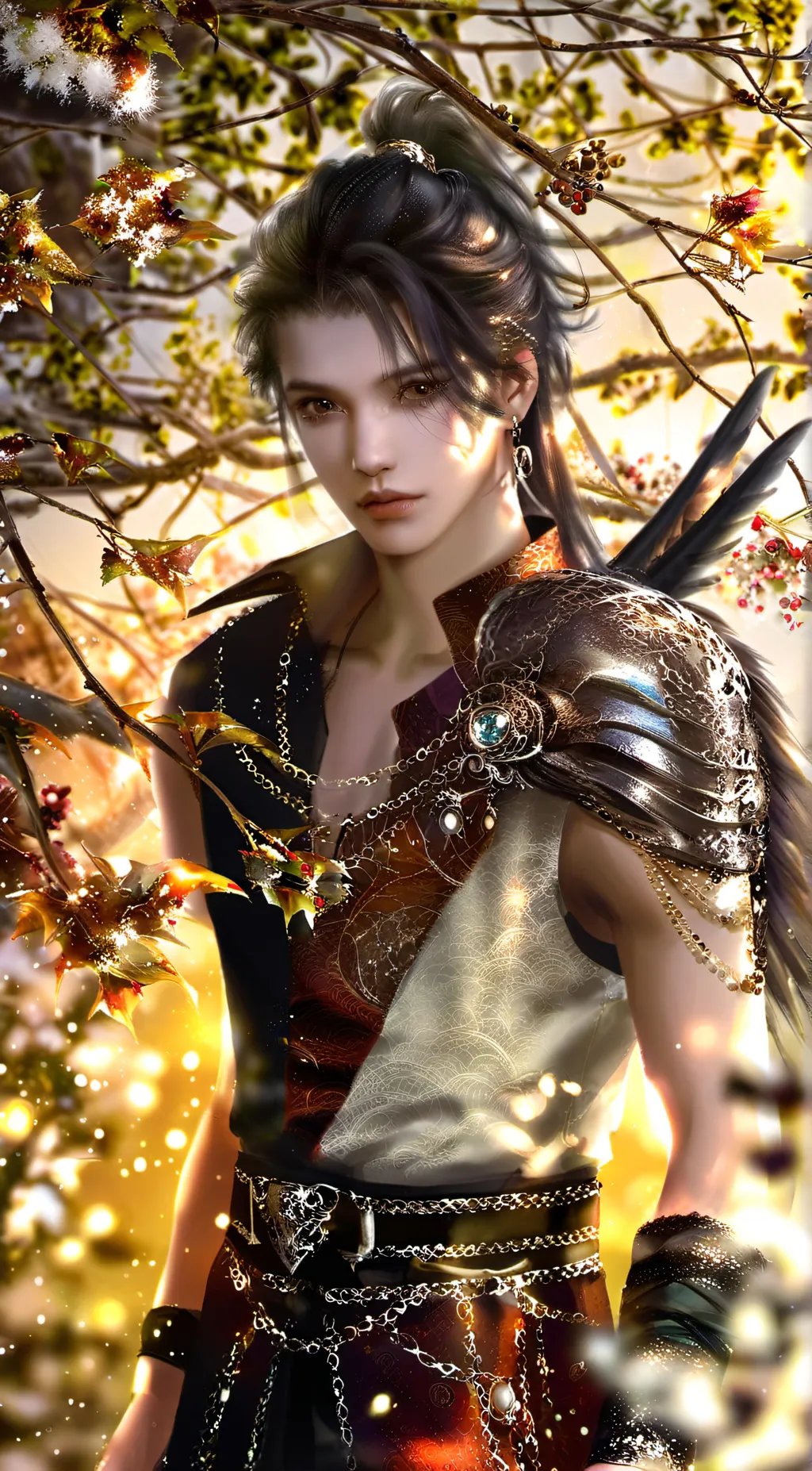 ai character: Elijah  background