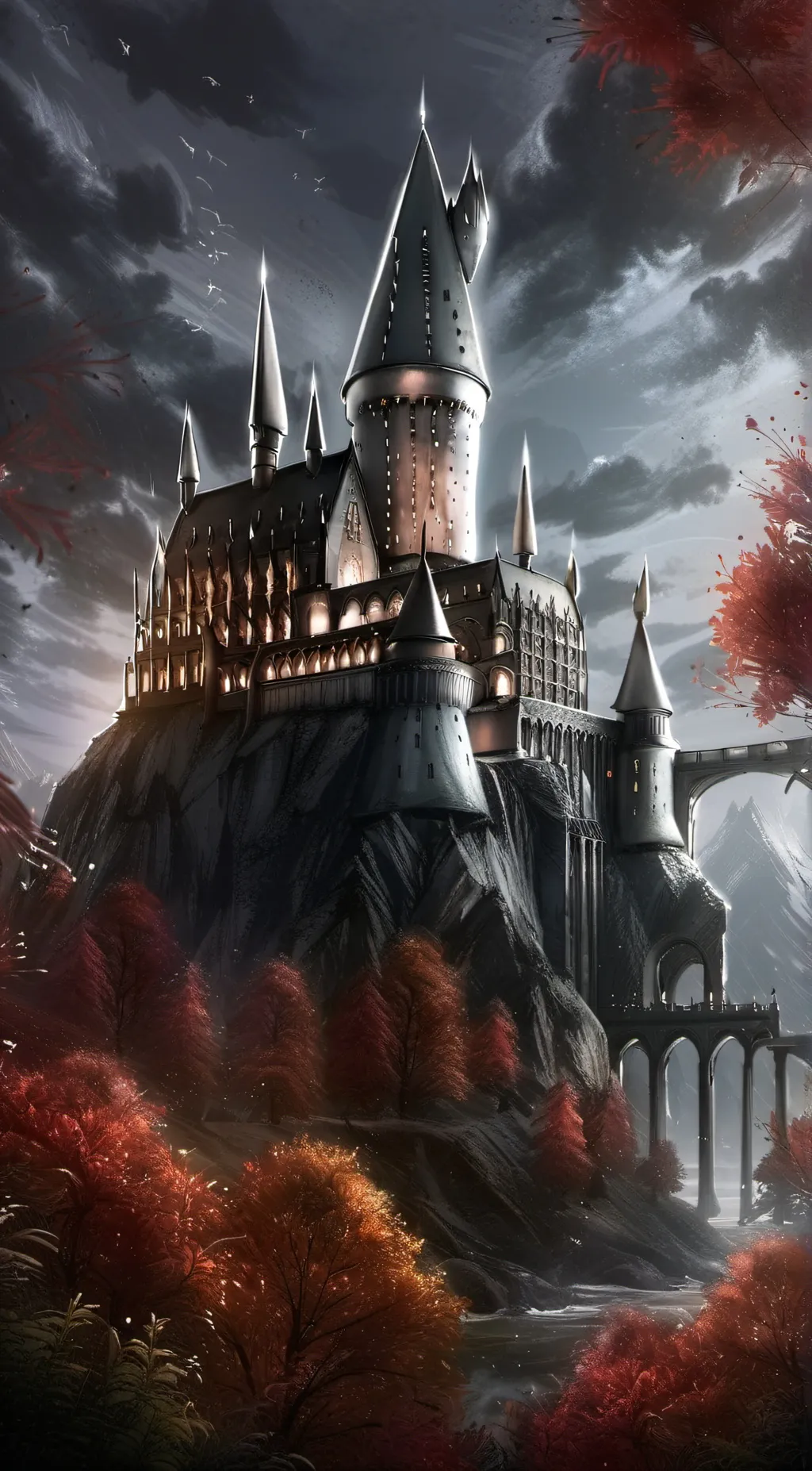 ai character: ~♡~hogwarts~♡~ background