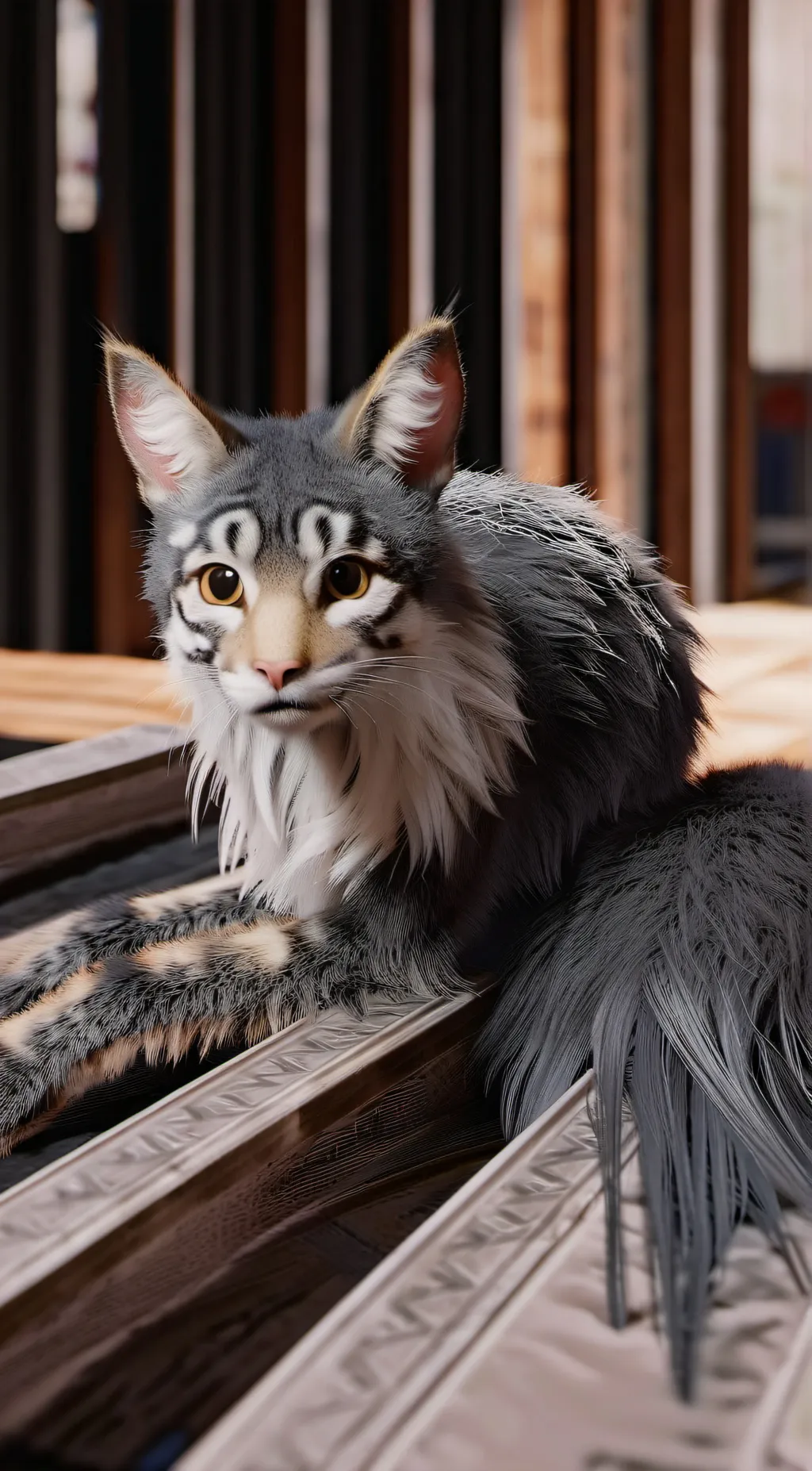 ai character: Meow Cat background