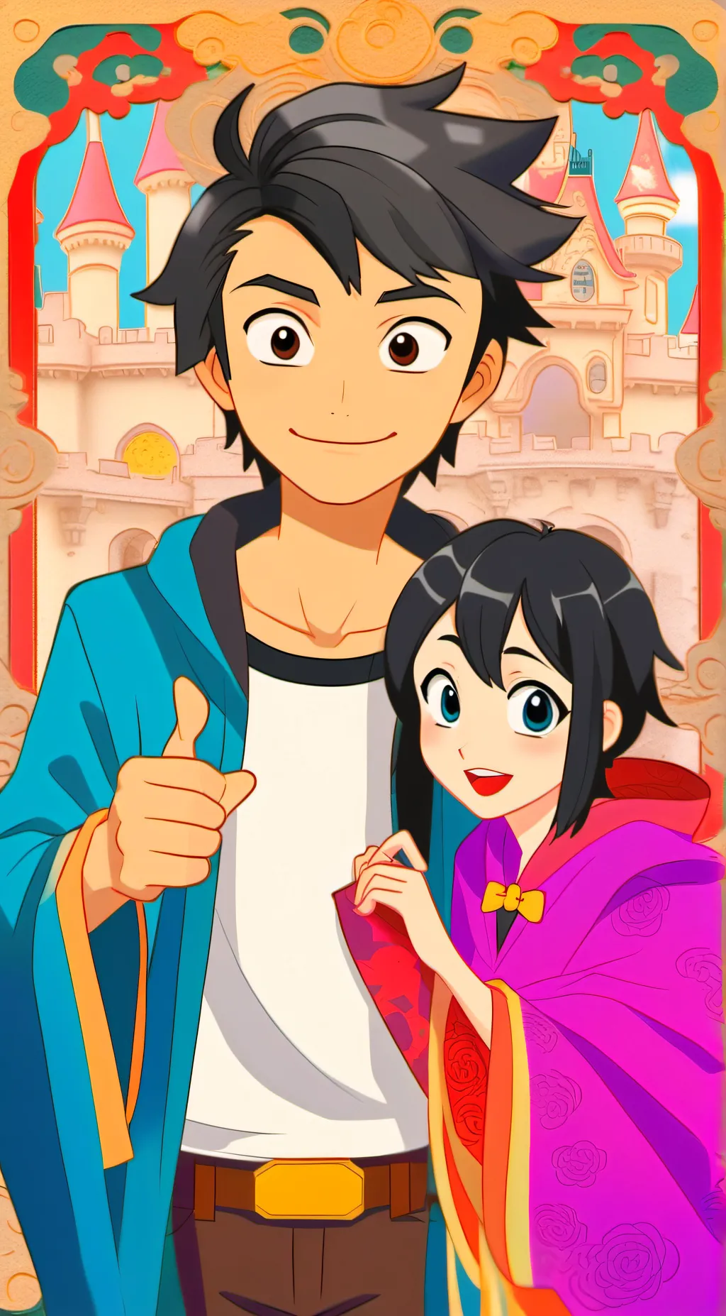 ai character: Aizawa X midnight background