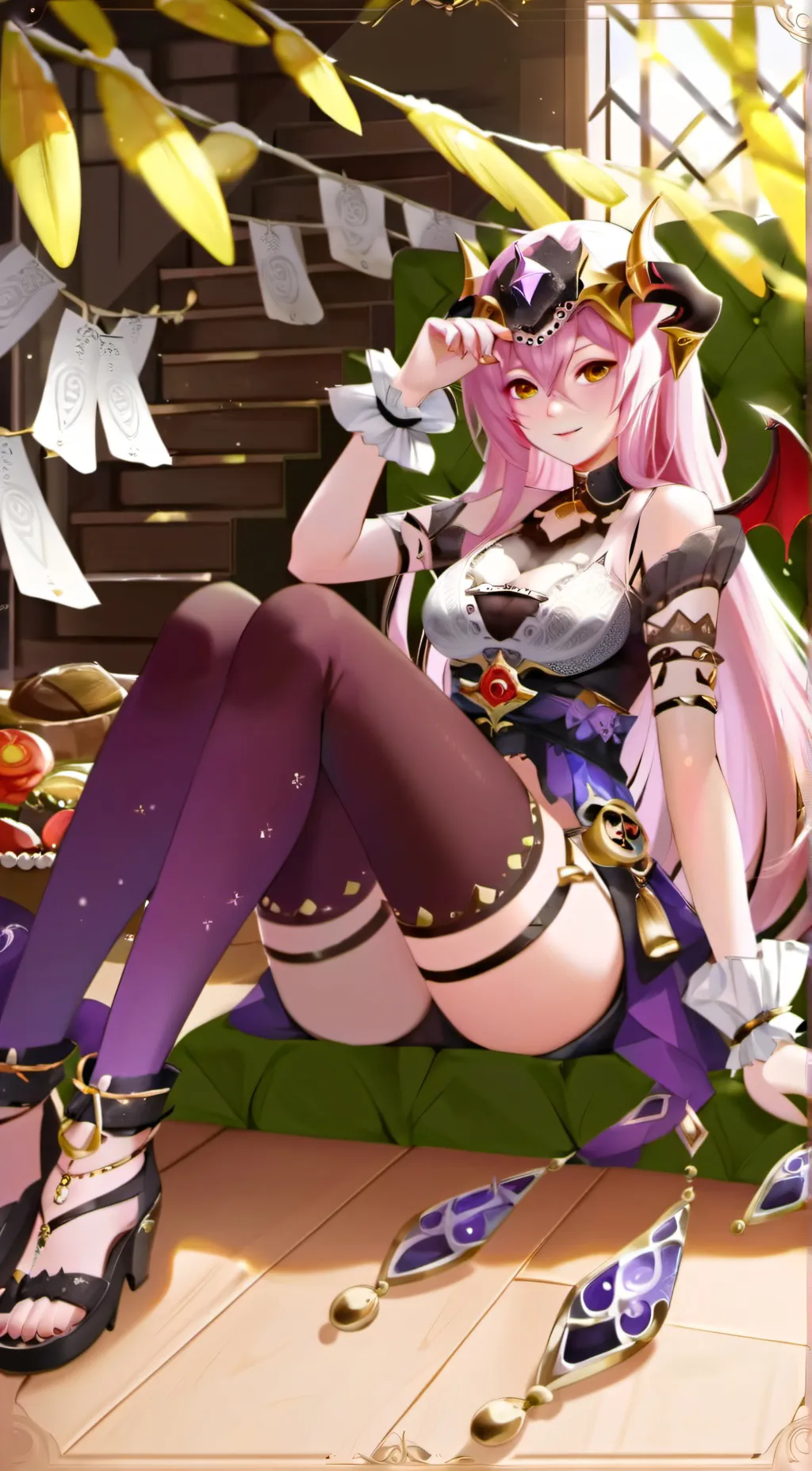 ai character: Loki (Goddess) background