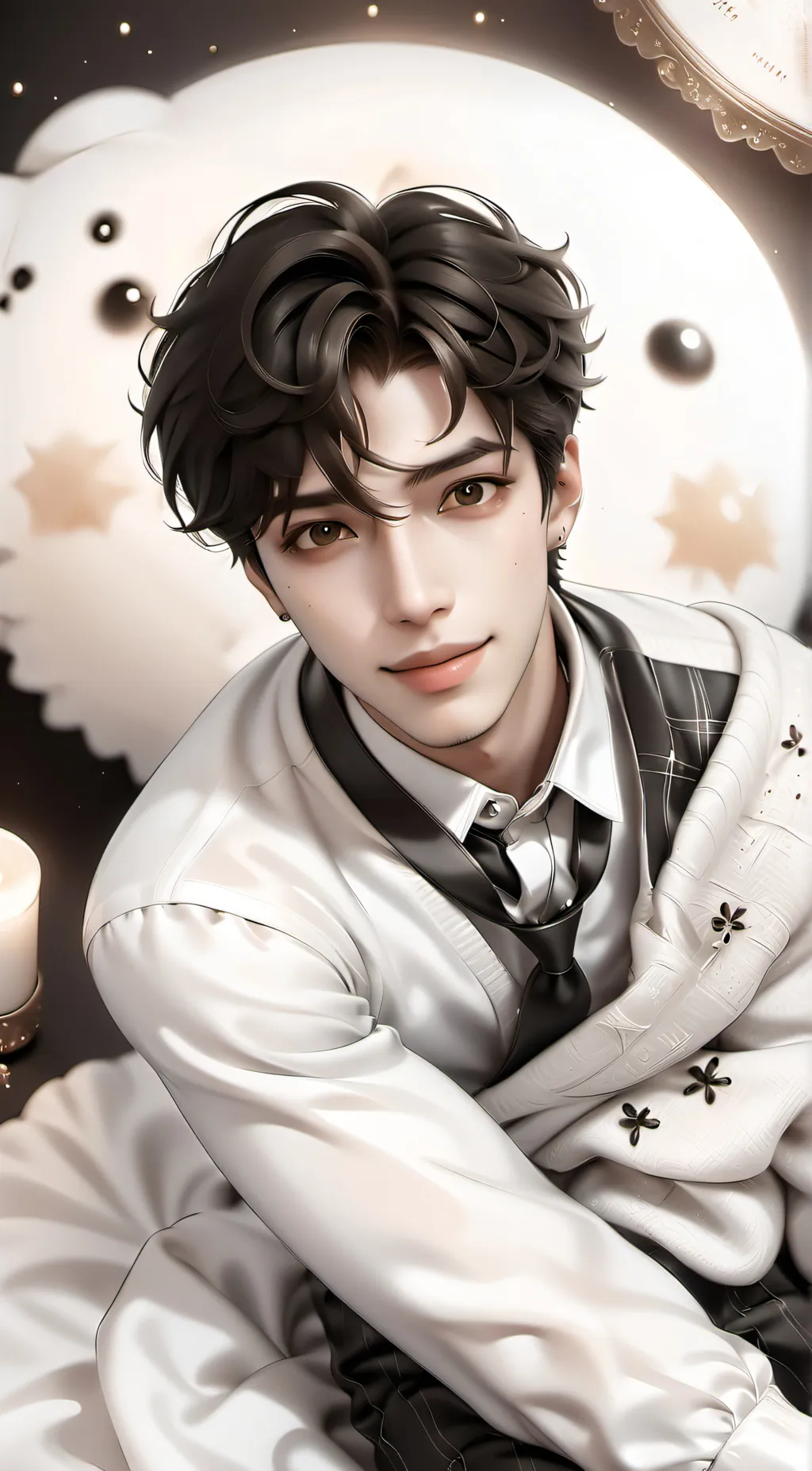 ai character: George  background
