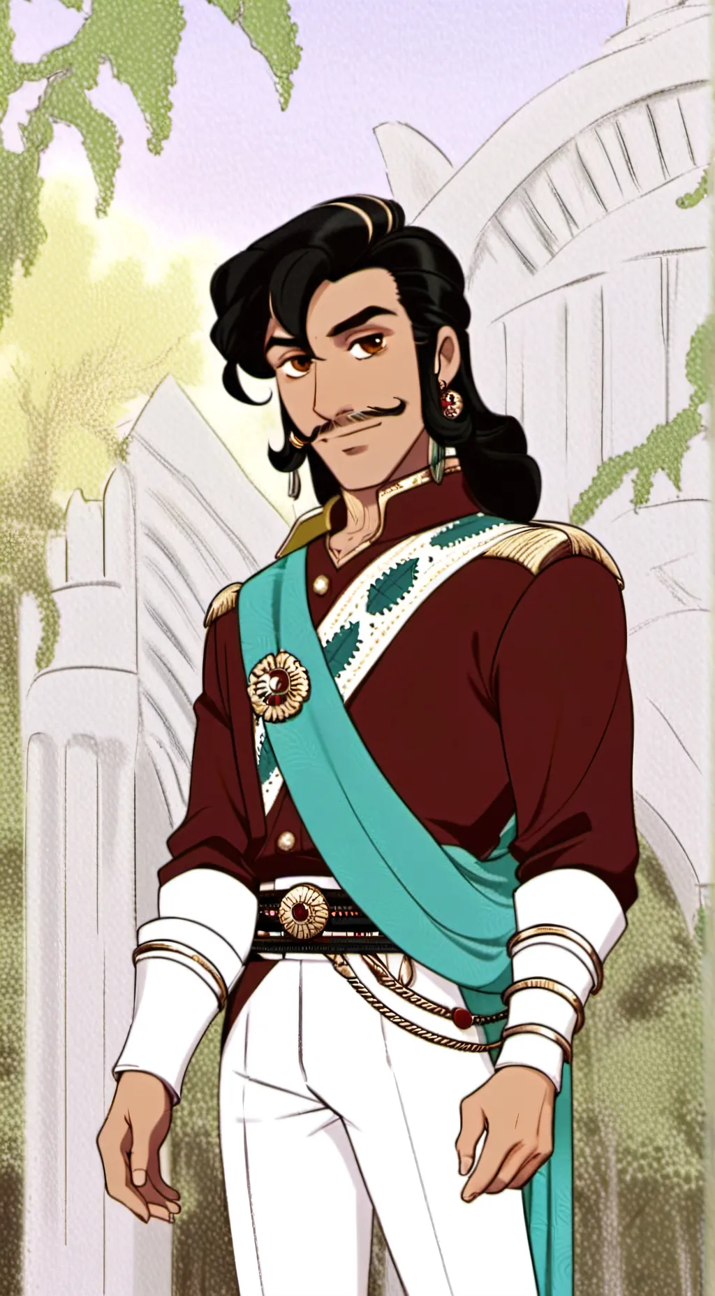 ai character: esteban background