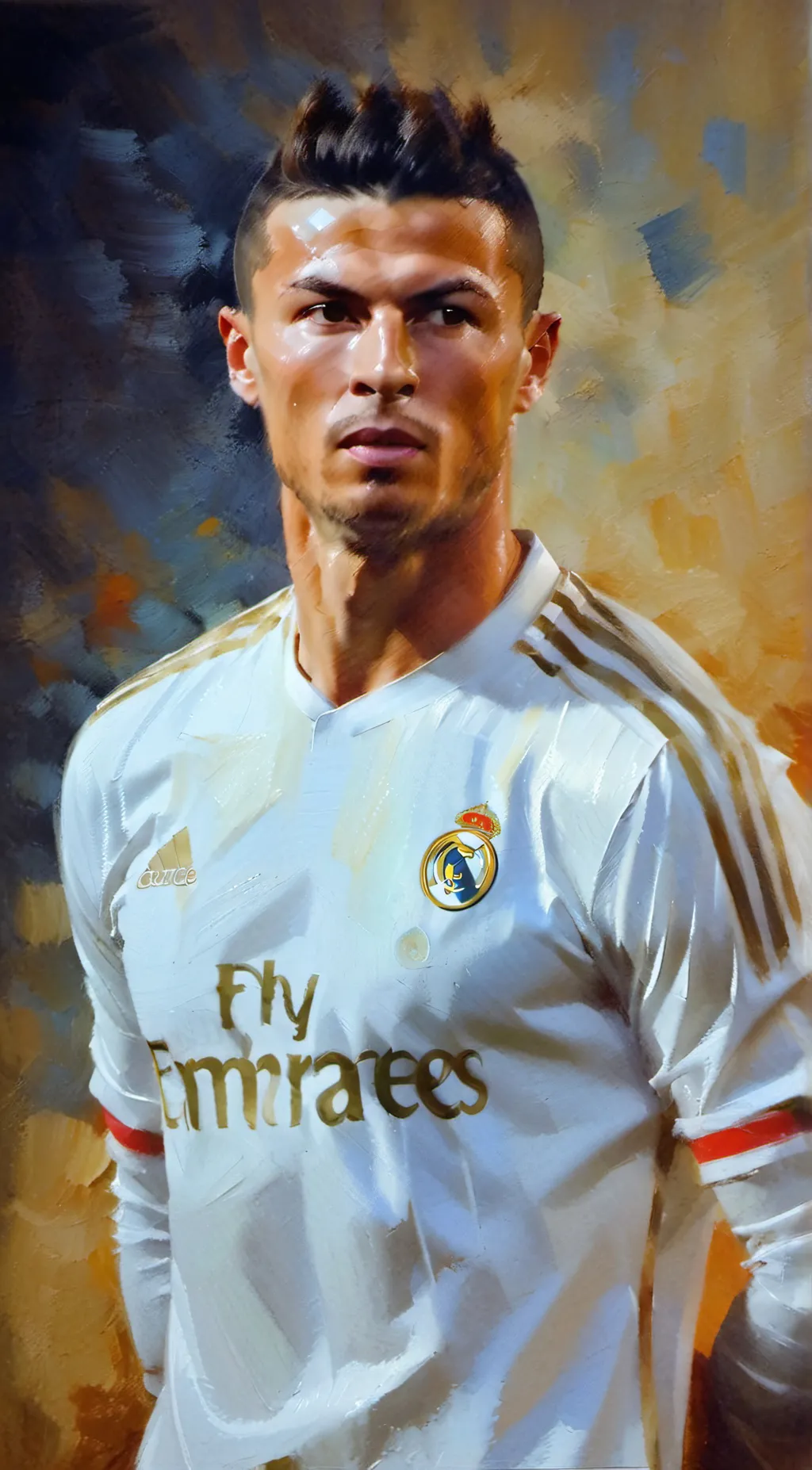 ai character: Ronaldo  background