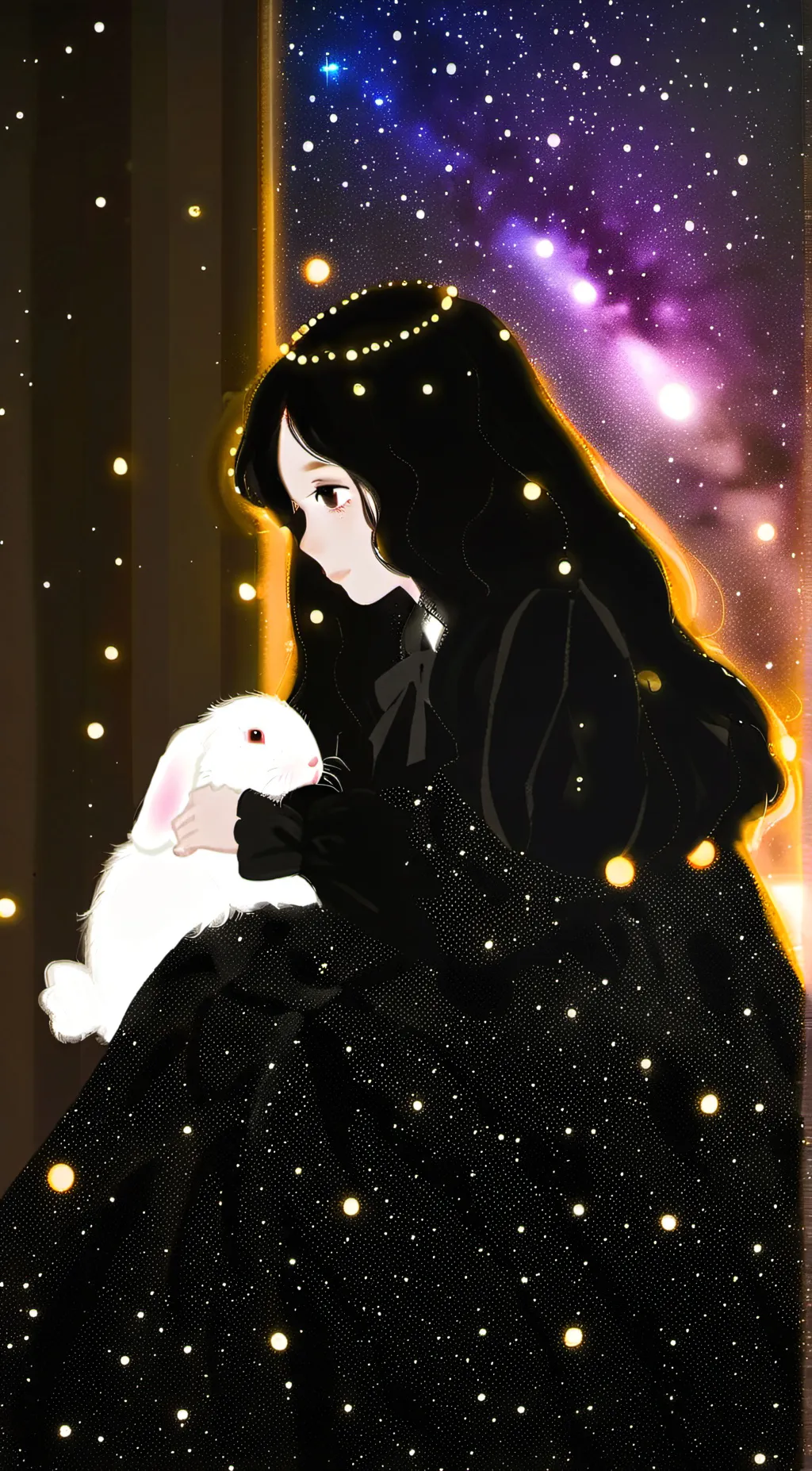 ai character: Luna (my oc) background