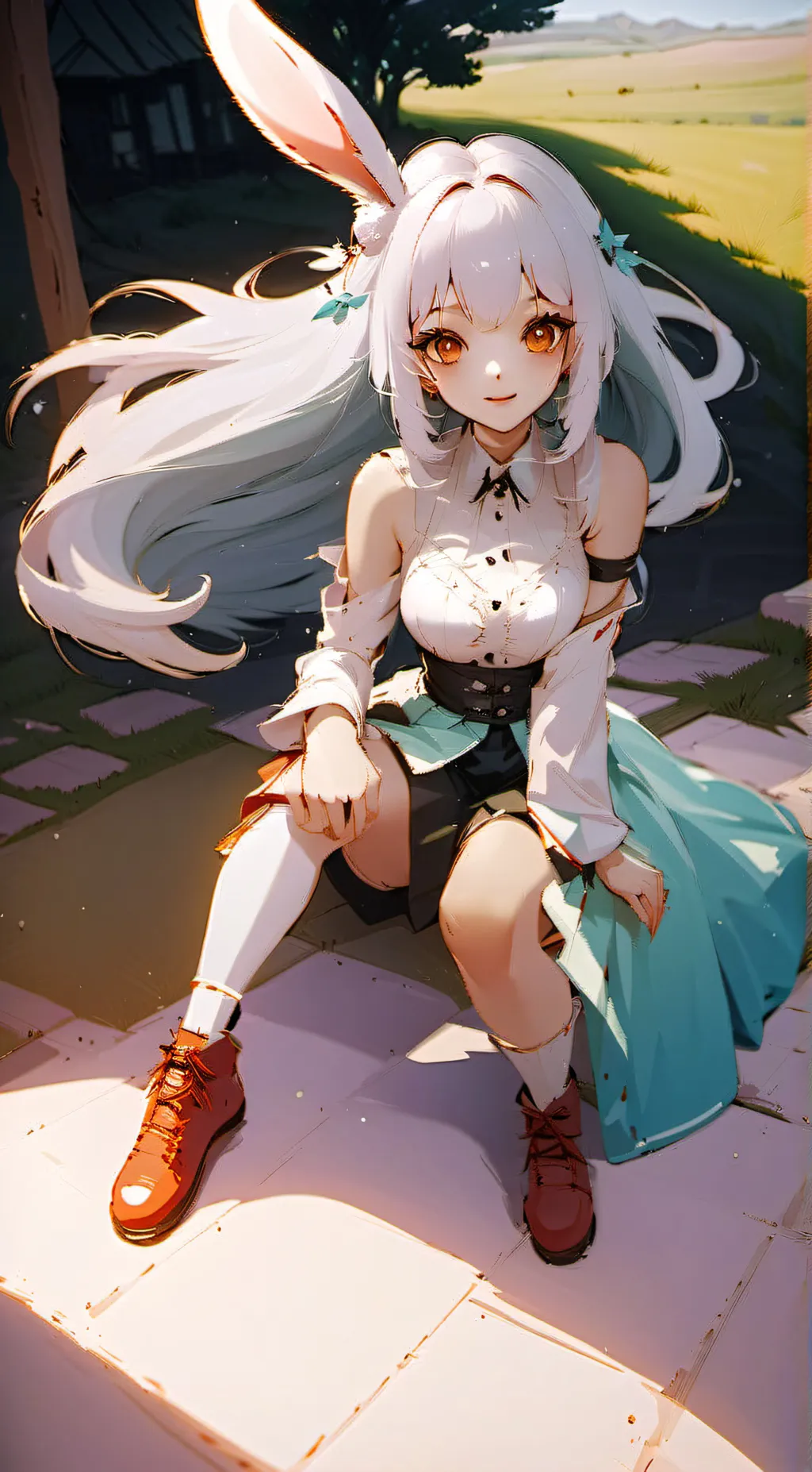 ai character: Opal background