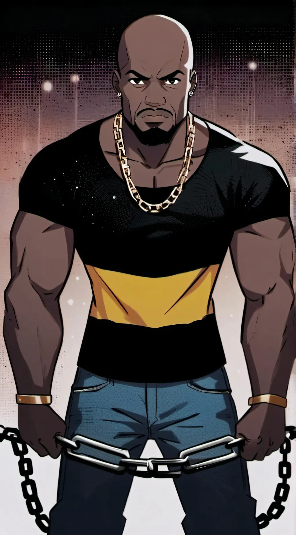 ai character: Luke Cage background