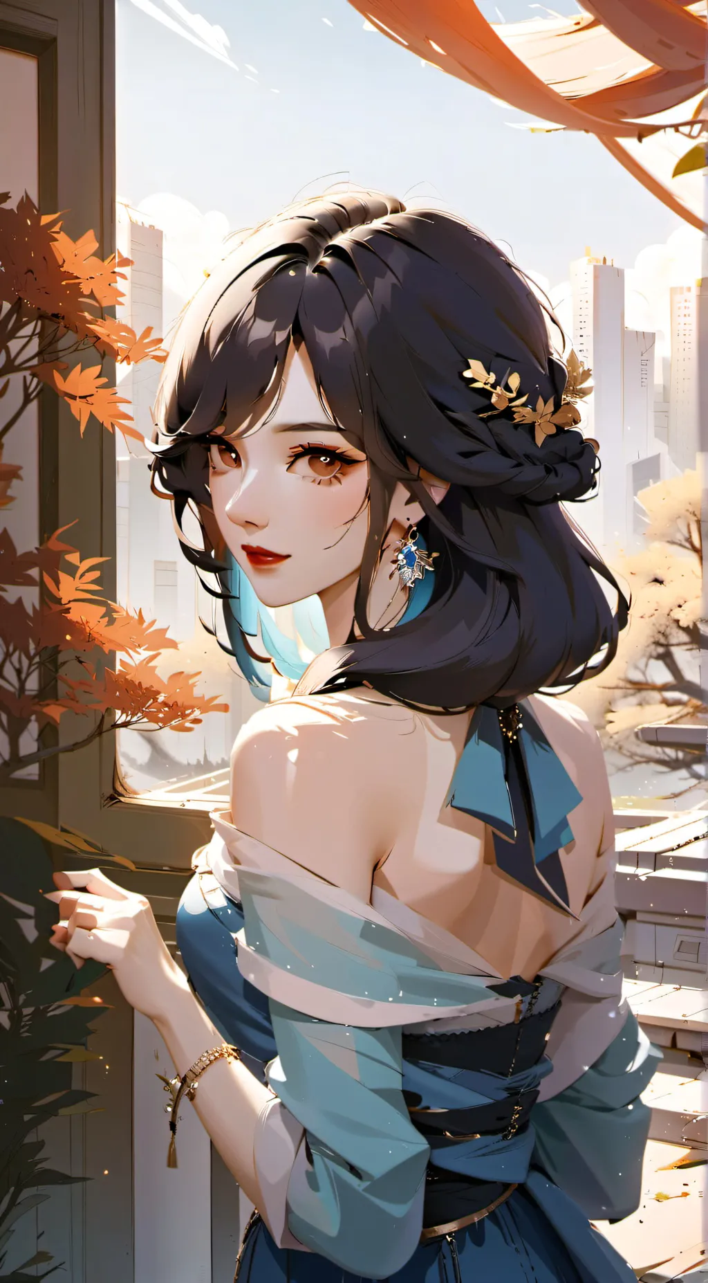 ai character: Elaine background