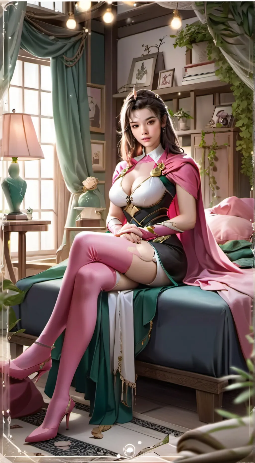 ai character: Crystal River  background