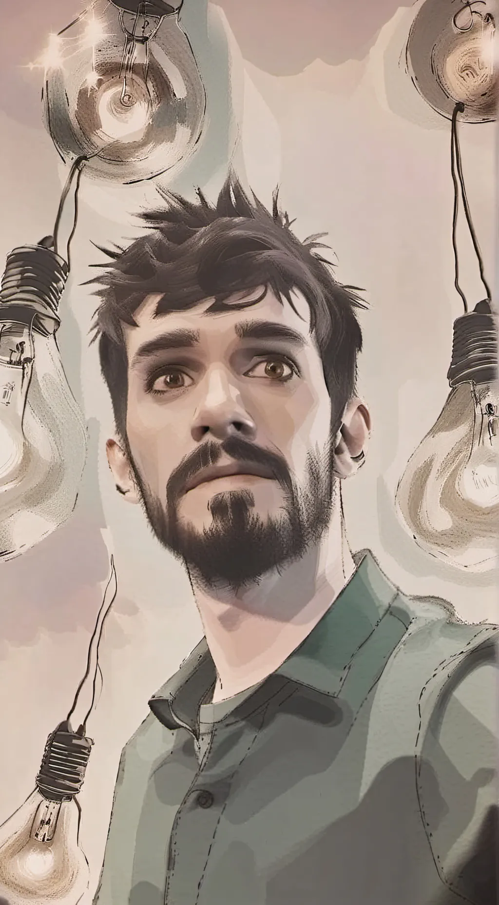 ai character: Colton background